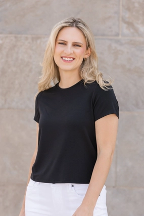 StretchFit Design FlexibleCollarStructure Inspire Tee
