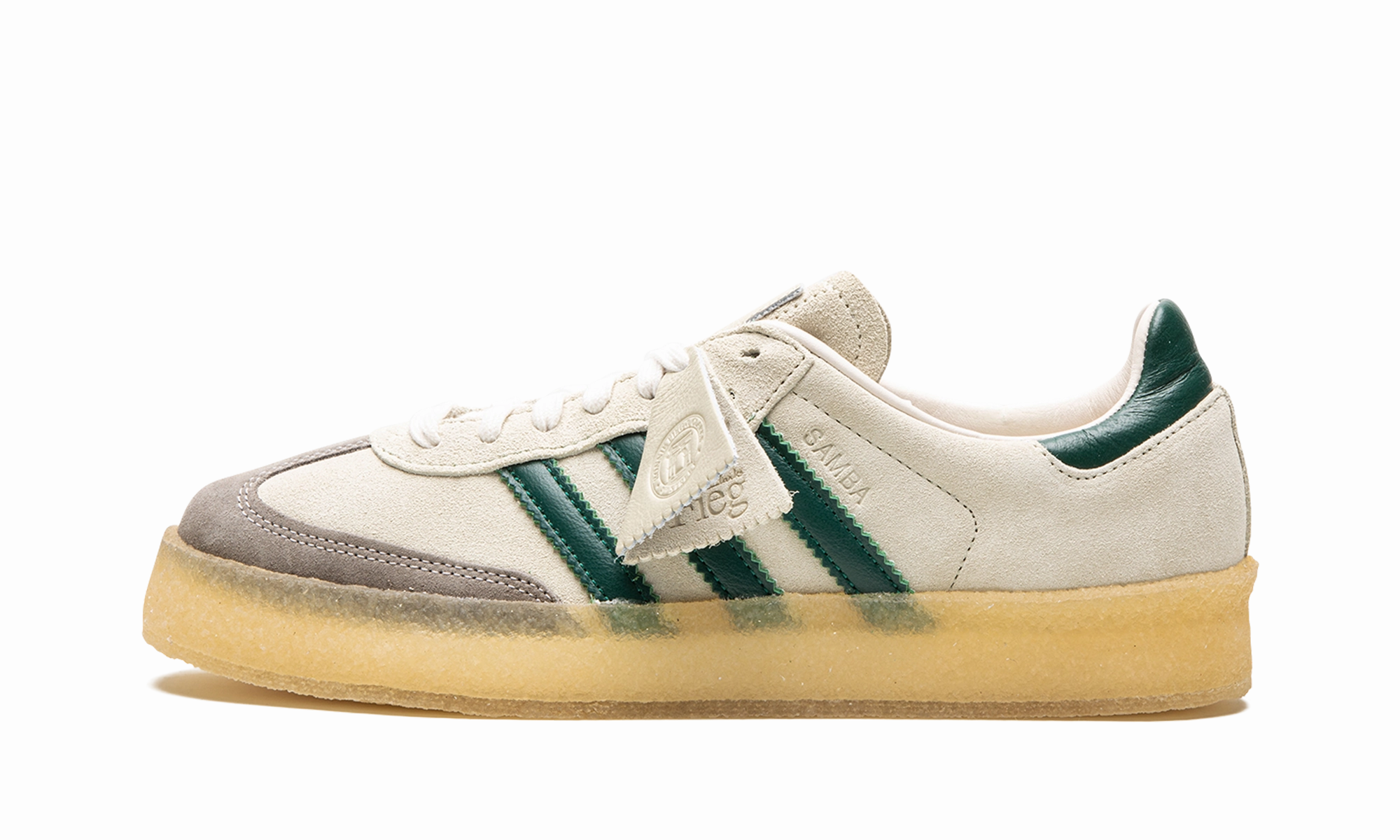 8th Street Samba "Ronnie Fieg - Clarks White" Forest Step Agile Comfort