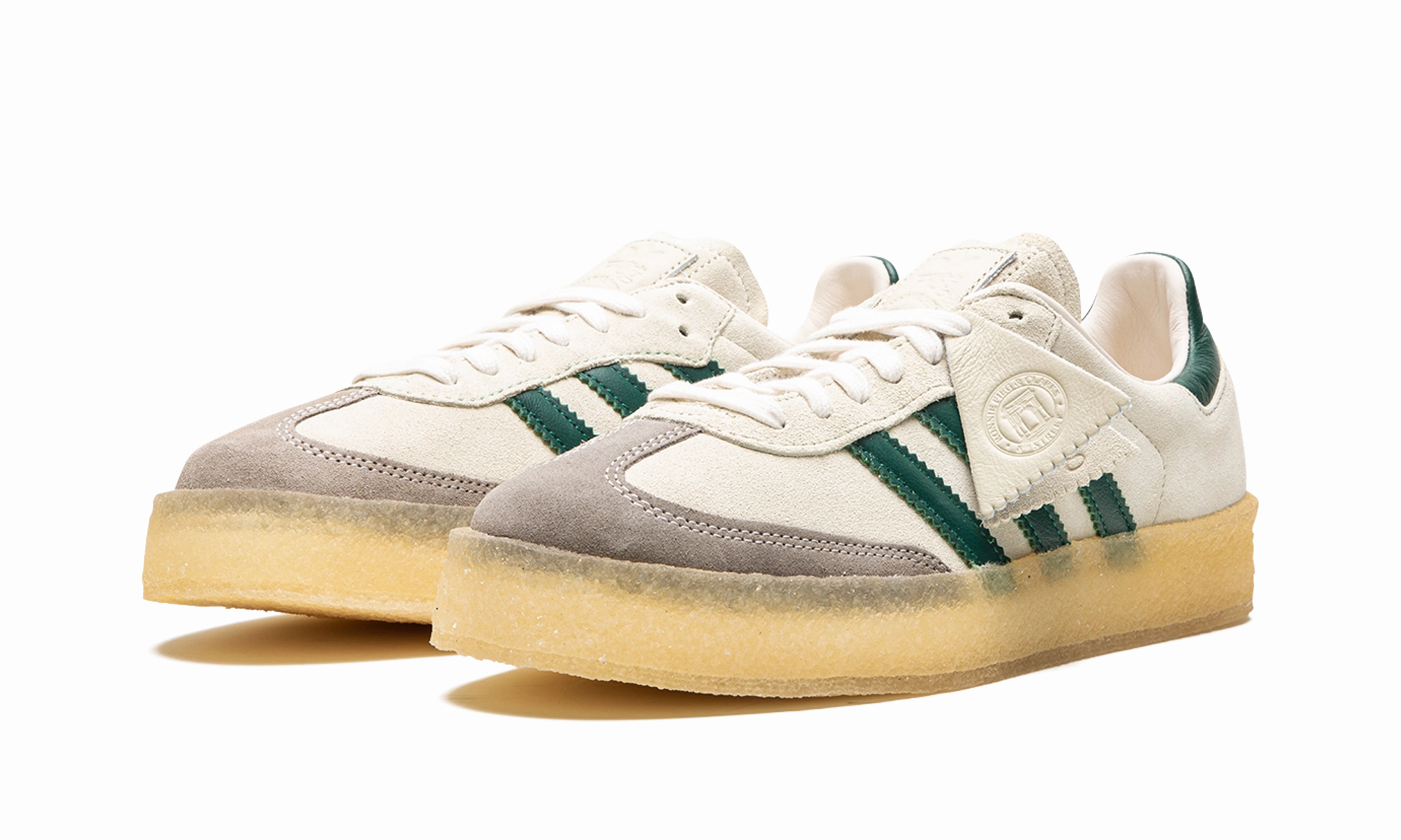 8th Street Samba "Ronnie Fieg - Clarks White" Pressure Relief Zones Sidewalk Walk