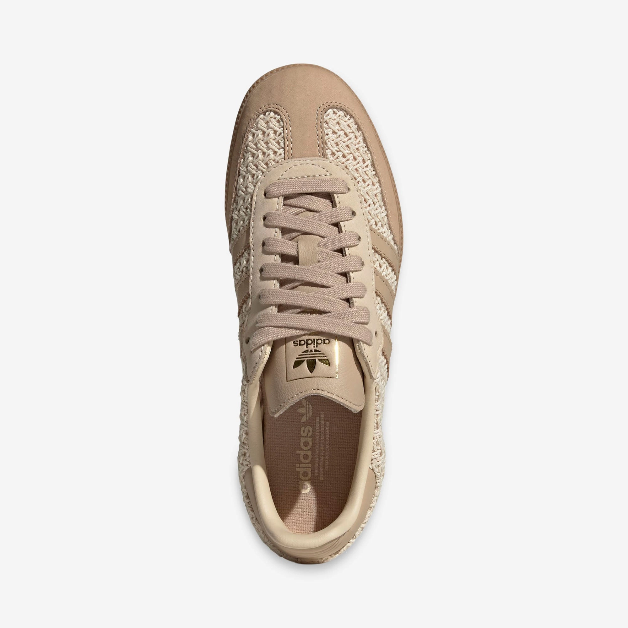 Structured Pace Sports Precision adidas Women's Samba OG Sand Strata / Magic Beige - Gum