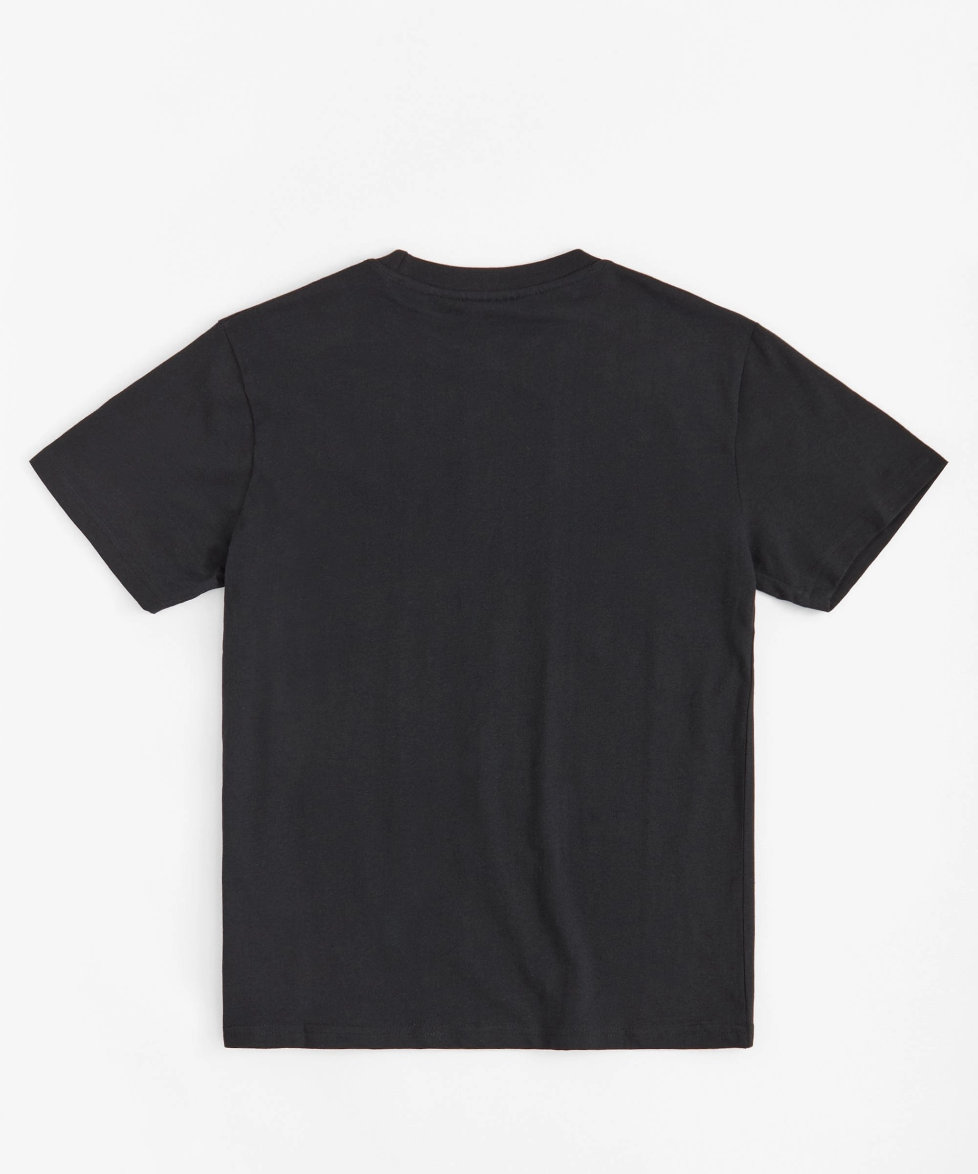 Popeye Bag Chaser Short Sleeve Tee - Black Basic Tee Flexible Ribbed Cuffs