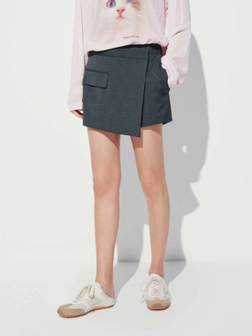 Chill Style Side Pocket Layered Shorts