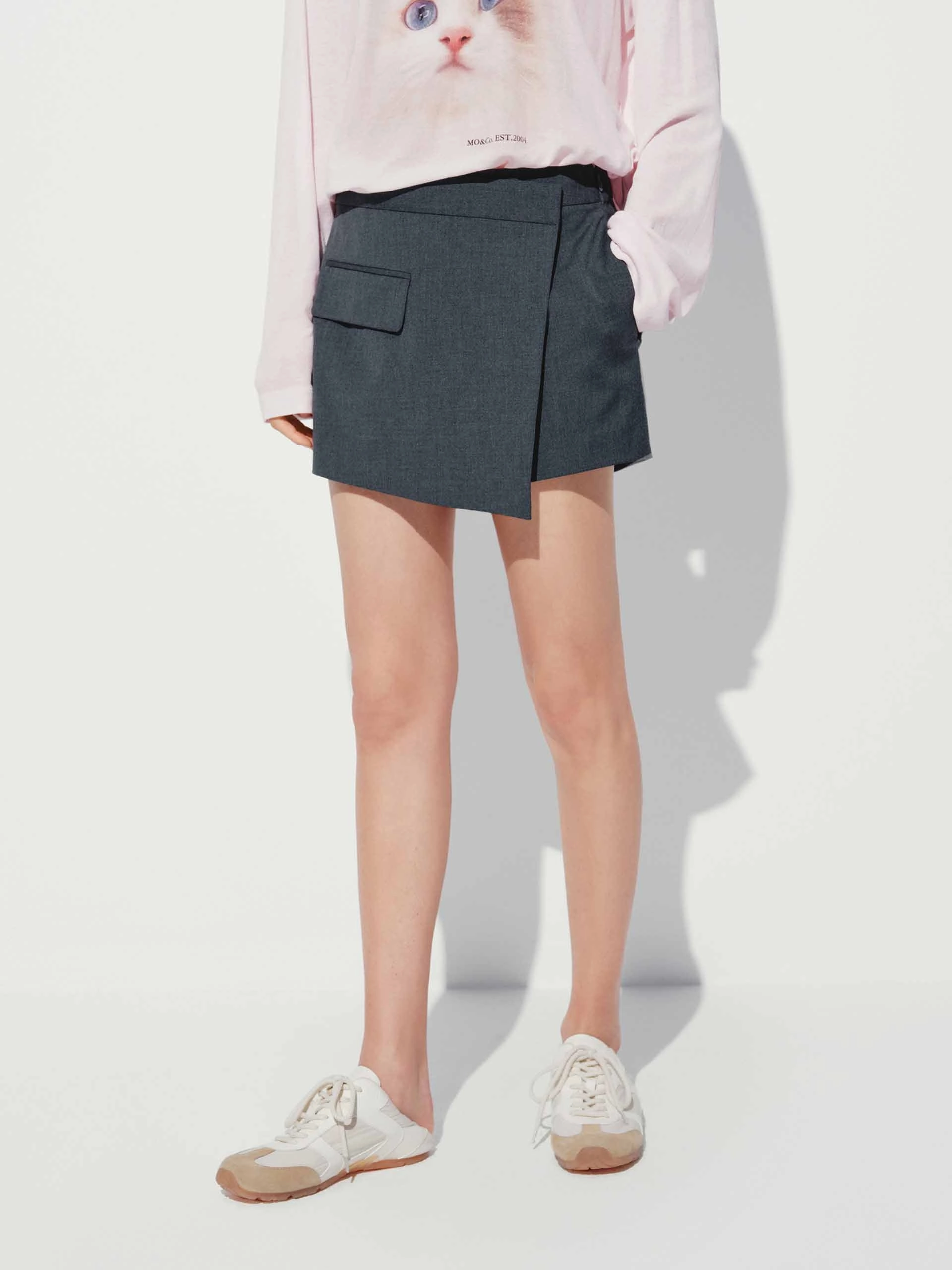 Chill Style Side Pocket Layered Shorts