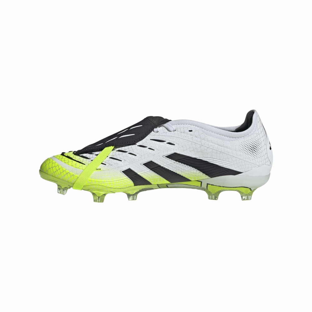Walking   Friendly Long-Distance Walking Adidas Predator Pro Fold-Over Tongue FG Football Boots (Cloud White/Core Black/Lucid Lemon)