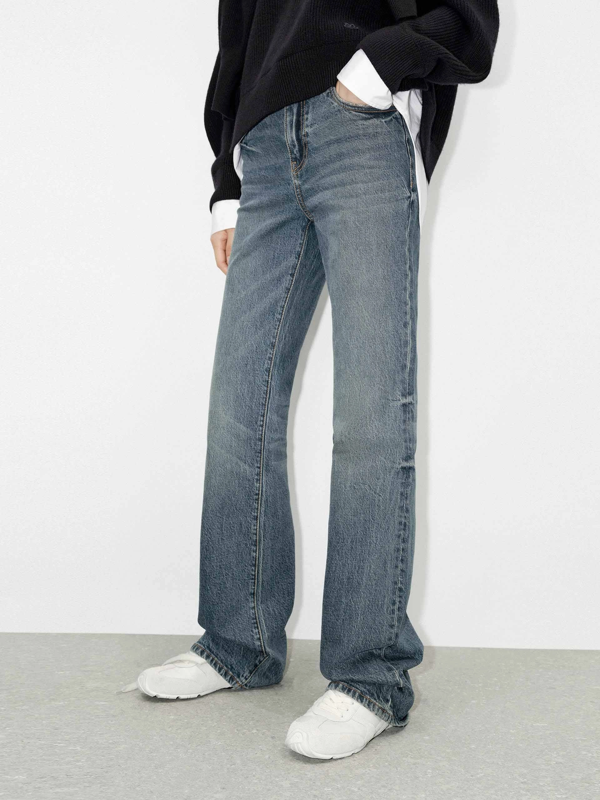 Turkish Cotton Straight Jeans Anytime Wear