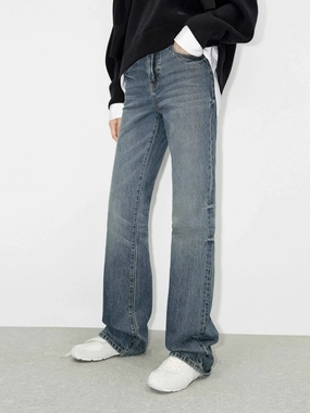 Turkish Cotton Straight Jeans Anytime Wear