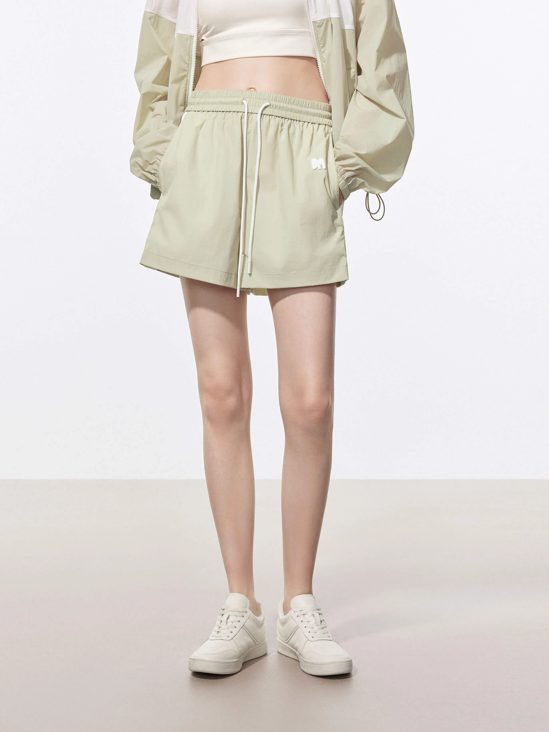 Soft Support ComfortFit Contrast Detail Drawstring Shorts