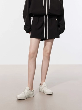 Perfect Comfort Contrast Detail Drawstring Shorts