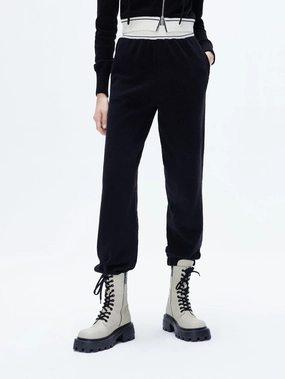 Stretchy Waist Active Appeal Loose Elastic Waist Pants