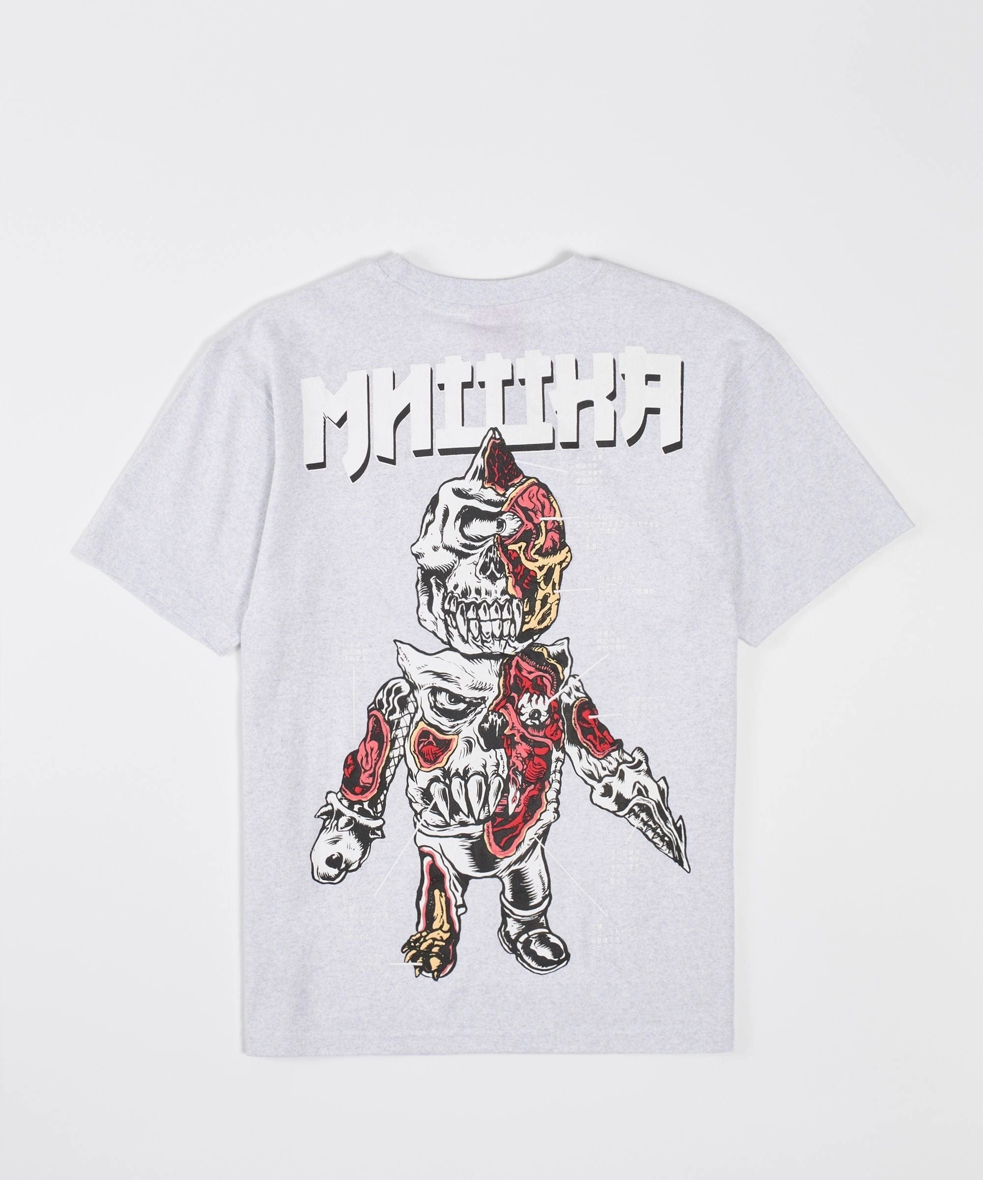 Mishka Foreign Cyco Short Sleeve Tee - Grey Snag Resistant Fabric Tagless Neckline