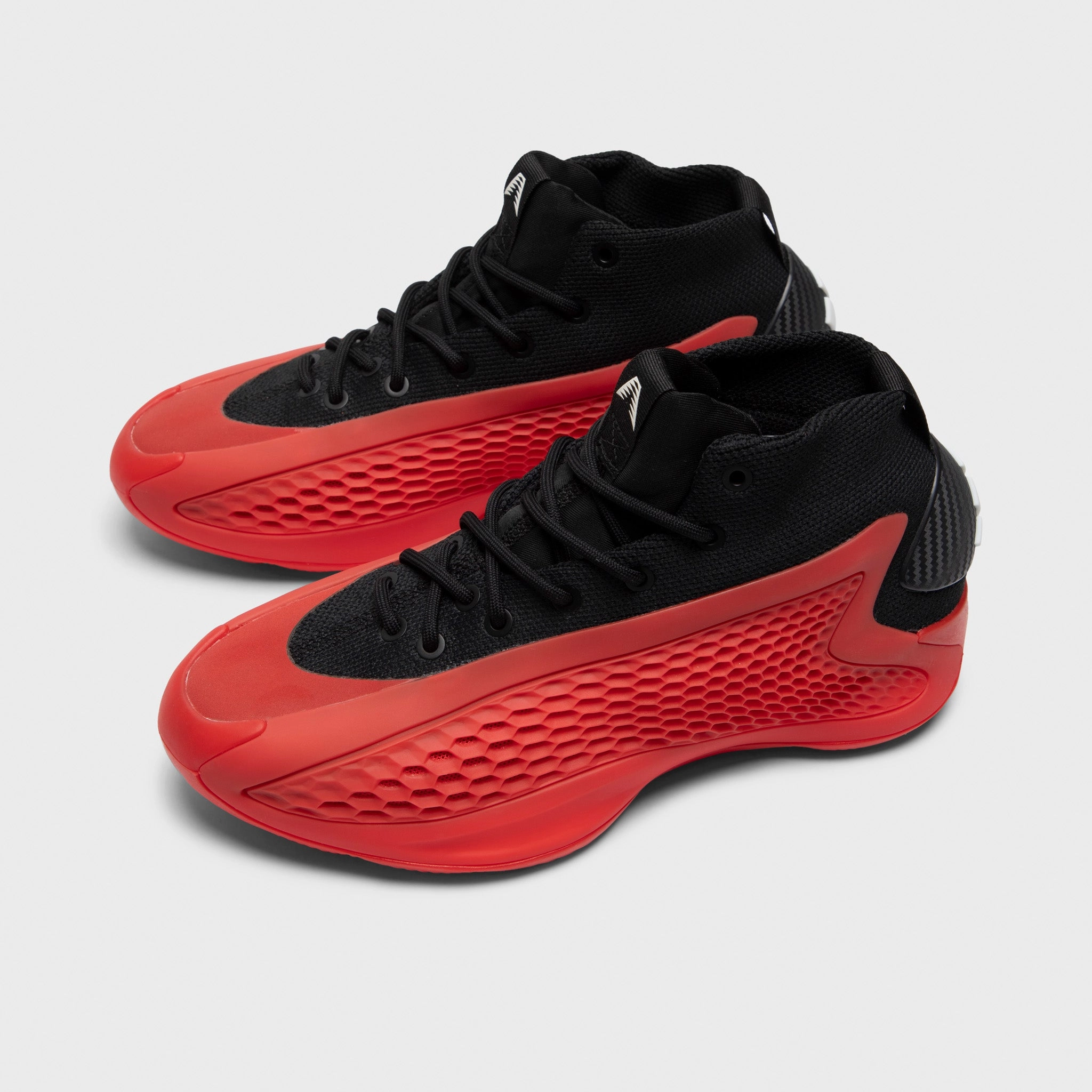 All Surface Traction adidas Juniors' Anthony Edwards 1 Black / Red - White