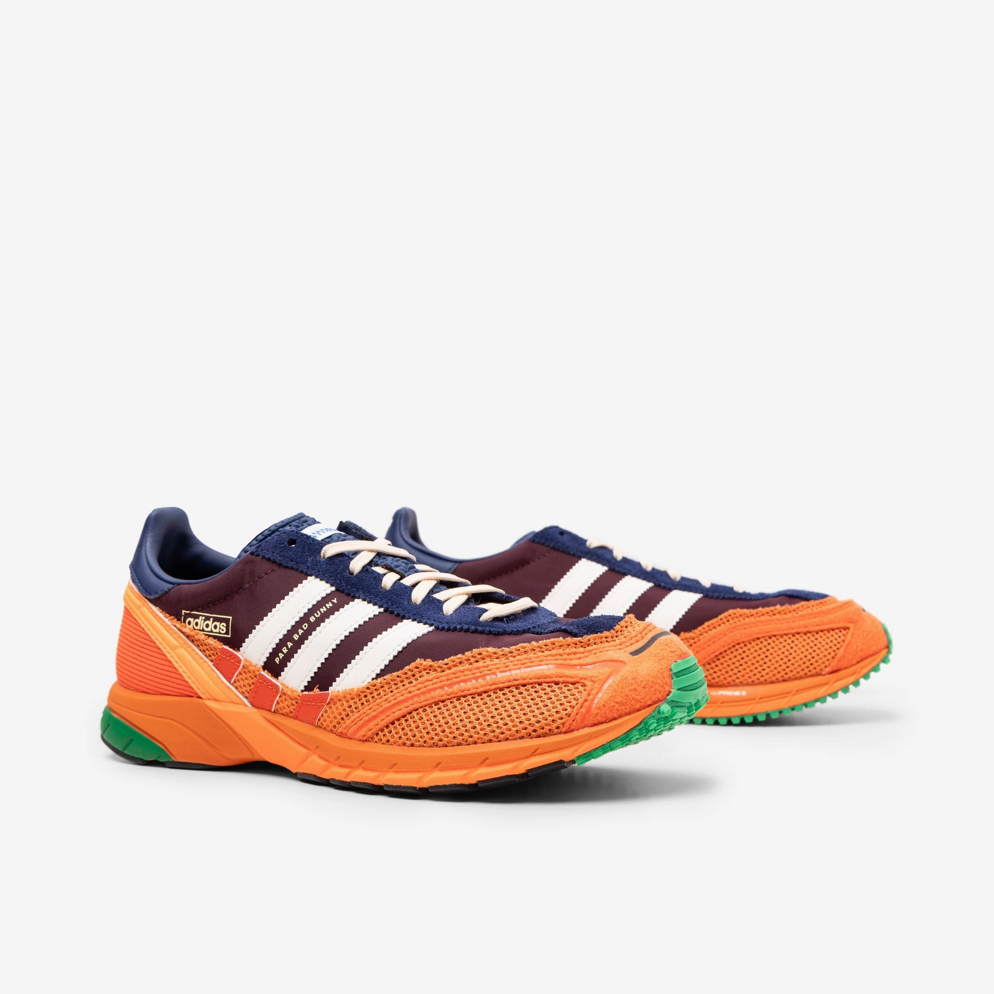 Footwear Essential Elastic Straps adidas x Bad Bunny Adizero SL 72 Maroon / Semi Solar Orange