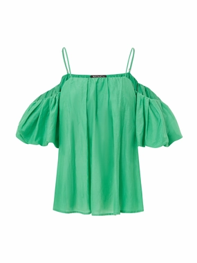 Open Shoulder Cami Top Two Tone Texture Effect Thermal Insulation