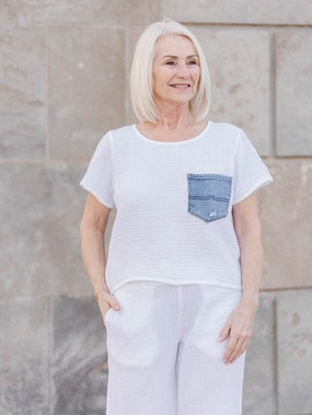 Aletta Top Comfortable Wear Seamless construction