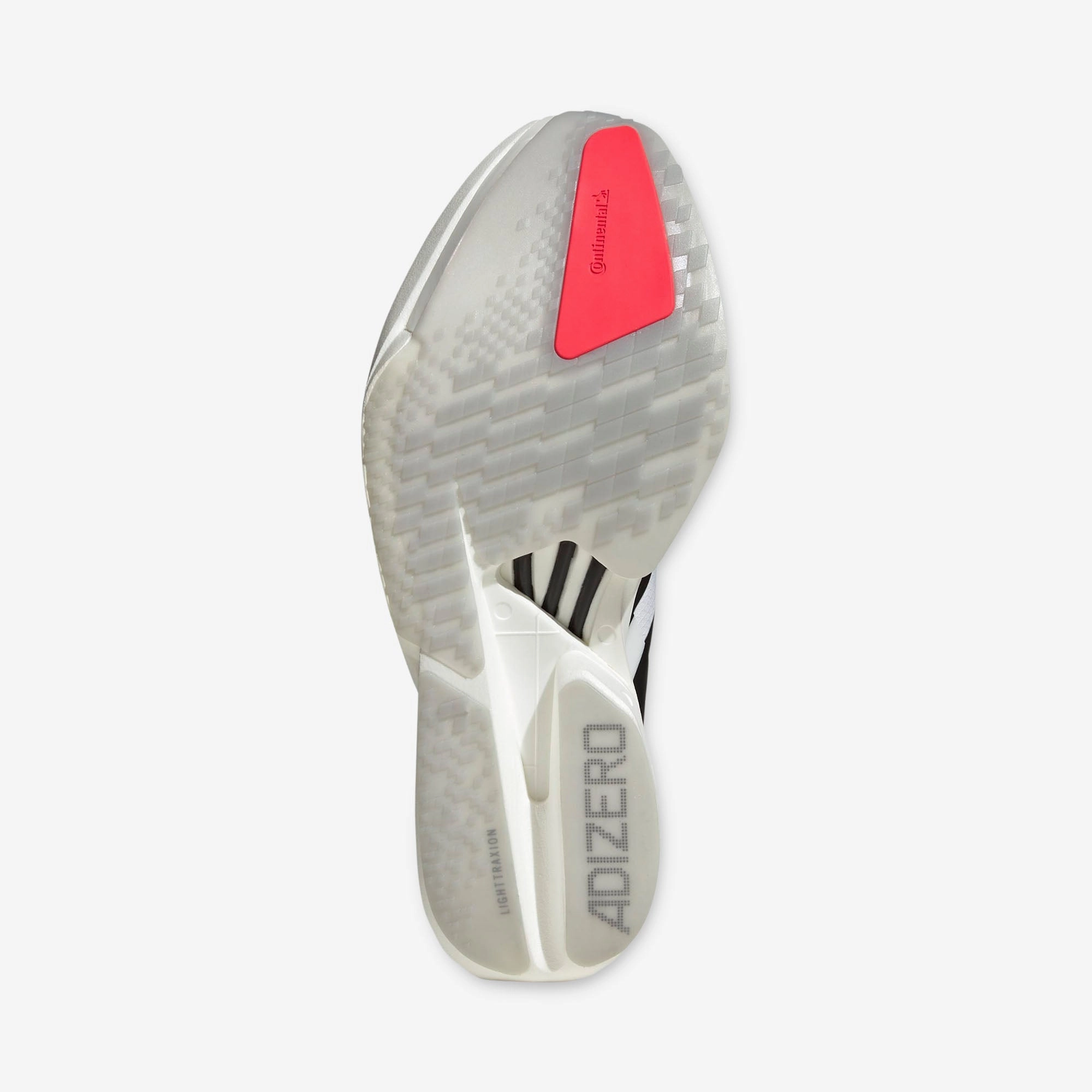 adidas Adizero Adios Pro 4 Cloud White / Core Black - Silver Metallic Eco Conscious Packaging Football