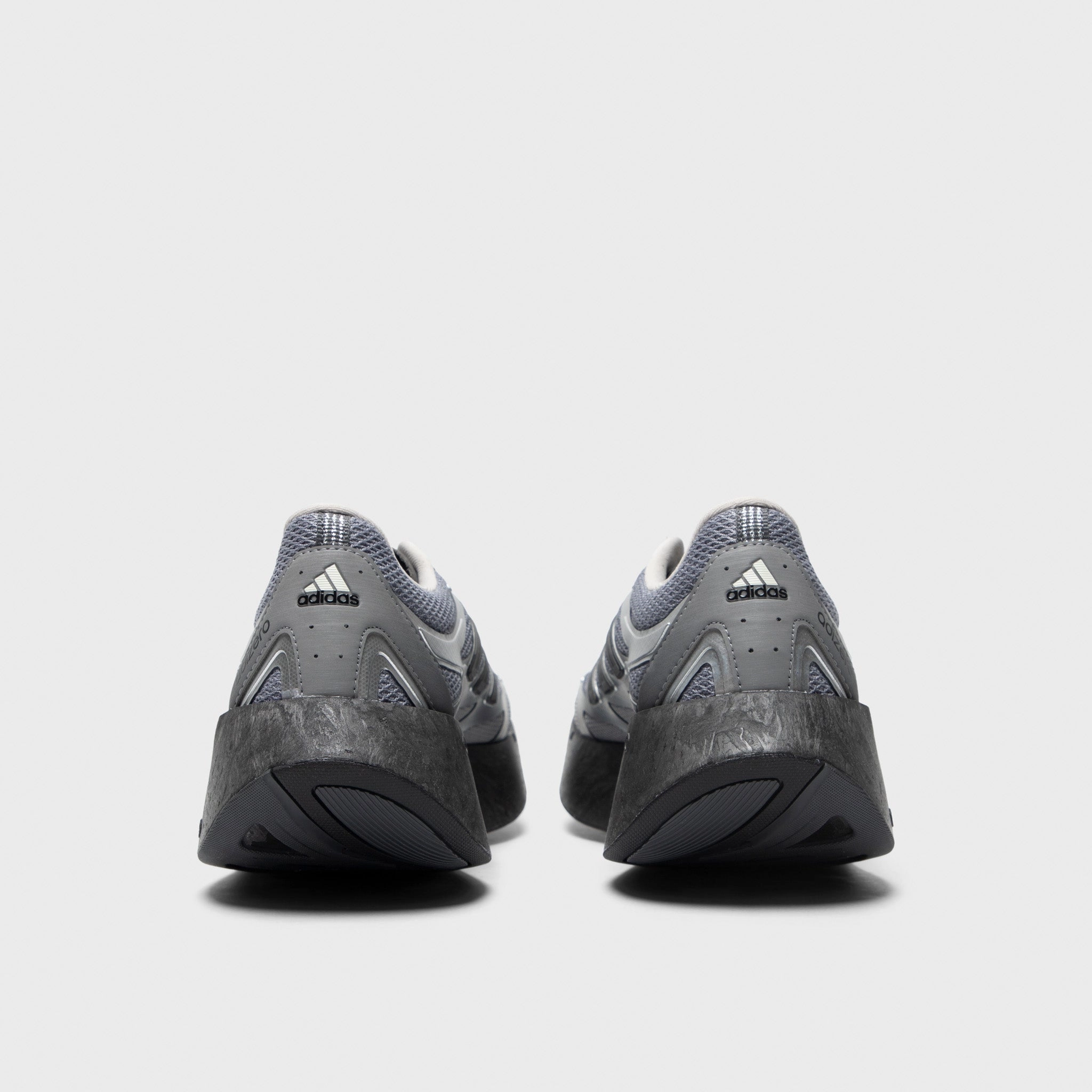adidas Adizero Aruku Silver / Grey Recycled Rubber Base Sporty Touch