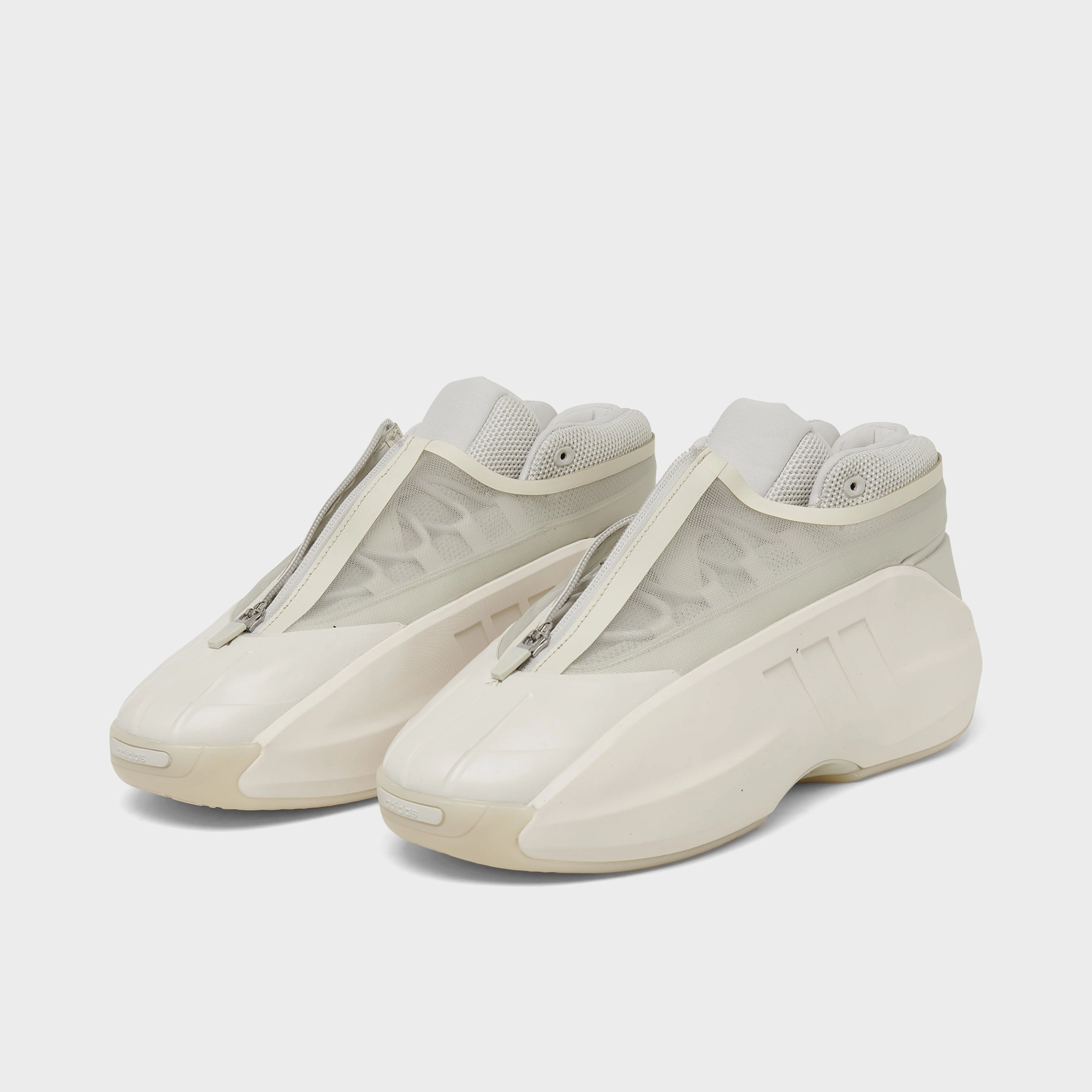 adidas Crazy IIInfinity Grey / White - White Vegan Leather Alternatives High-performance