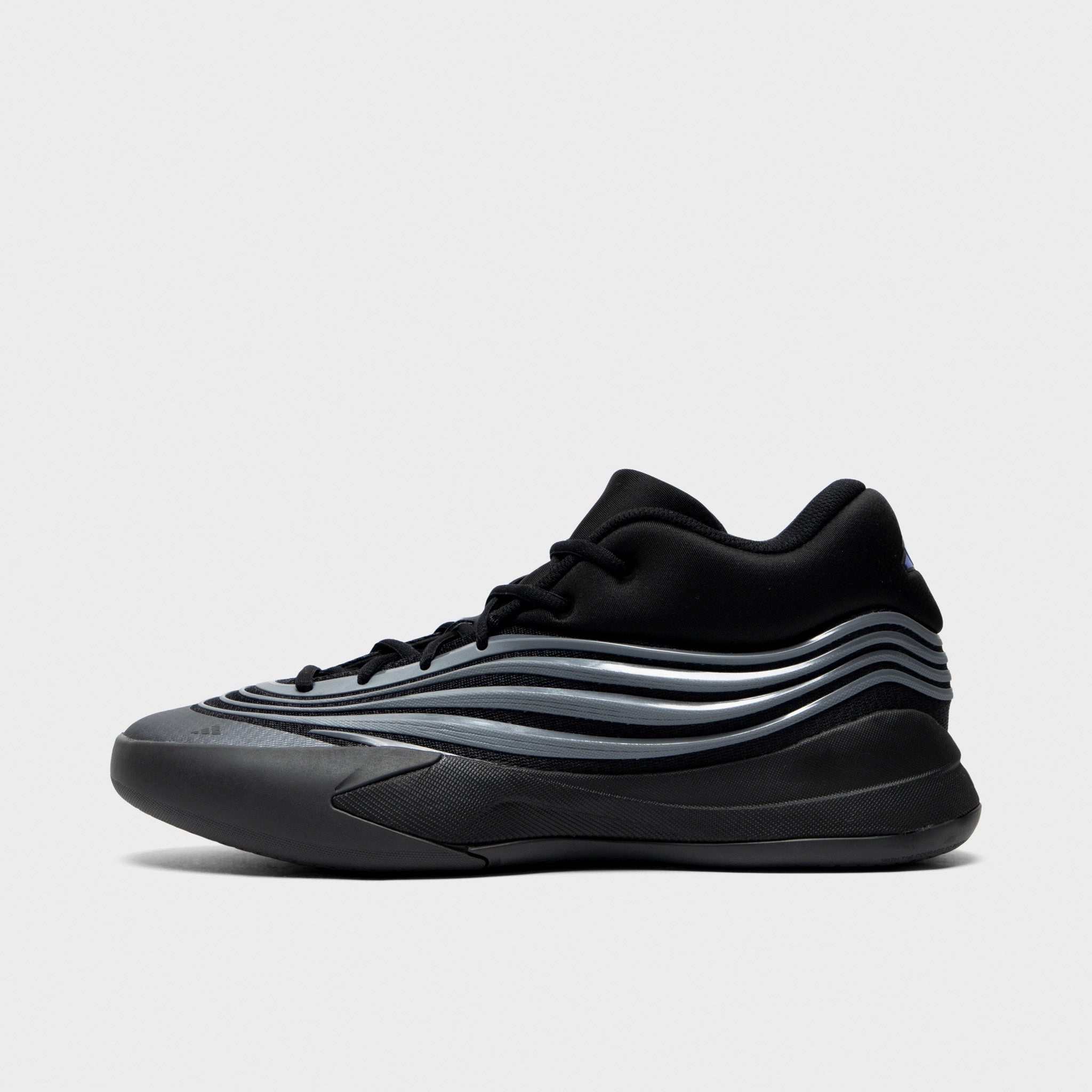 adidas Dame X Black / Iron Mountain - Lucky Blue Impact Diffusing Structure Urban Mobility