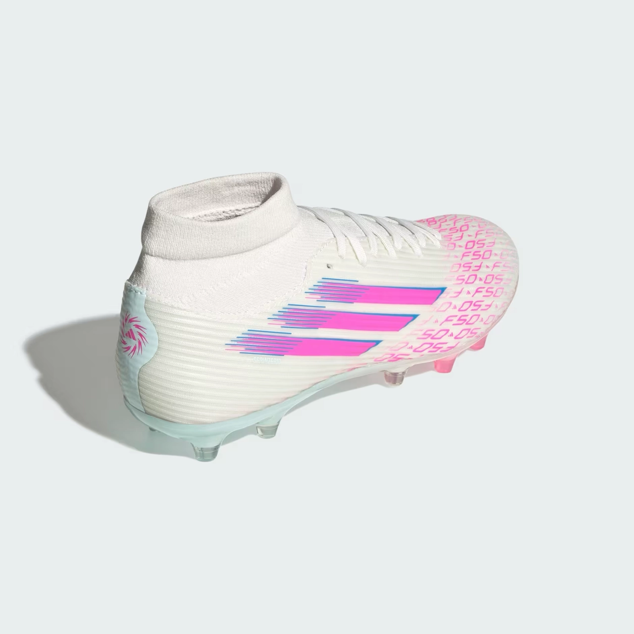 Adidas F50 Women's Sparkfusion League FG/AG Football Boots (Cloud White/Lucid Pink/Cloud White) Odor   Resistant