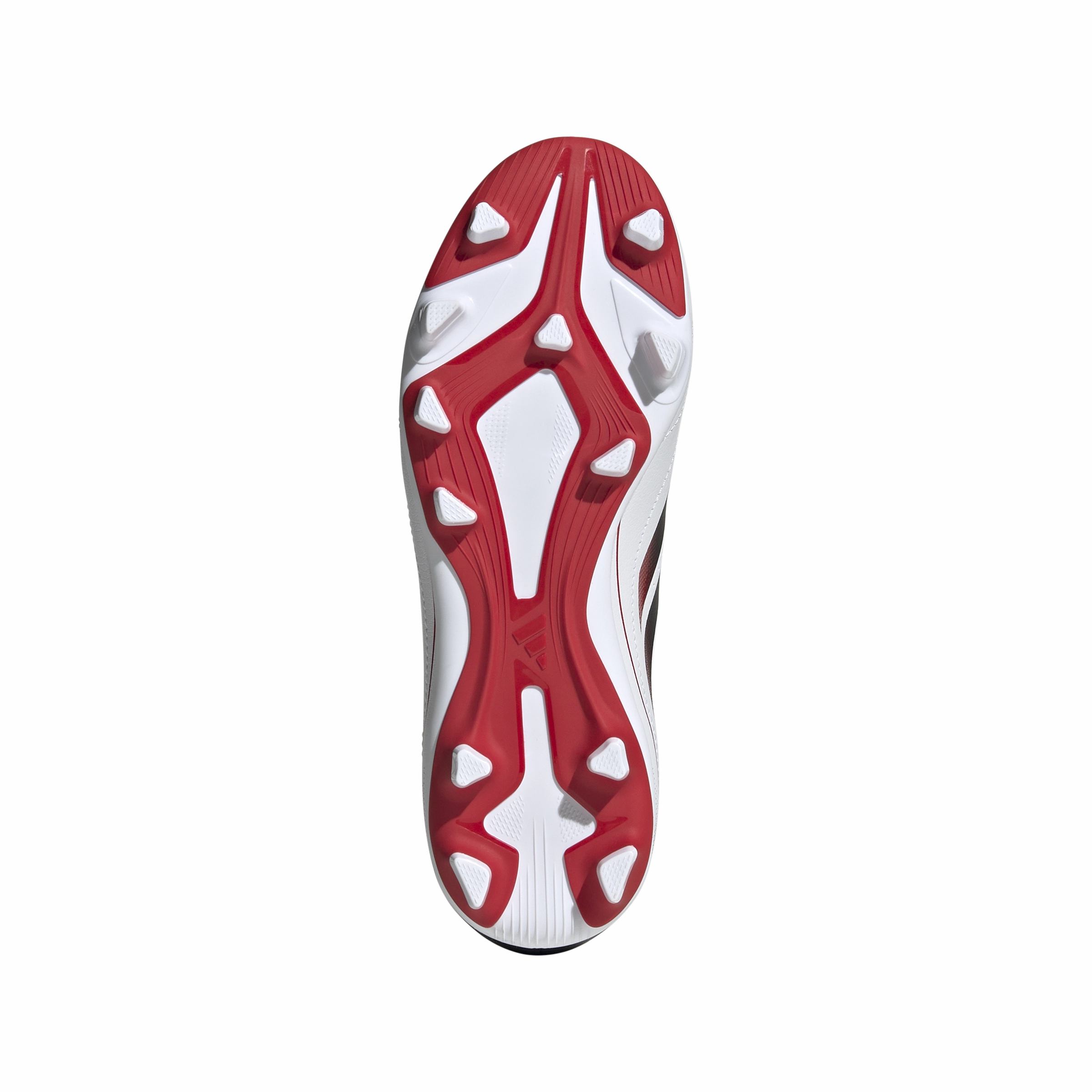 Daily Steps Adidas Goletto IX FG/MG Jnr Football Boots (White/Core Black/Better Scarlet)
