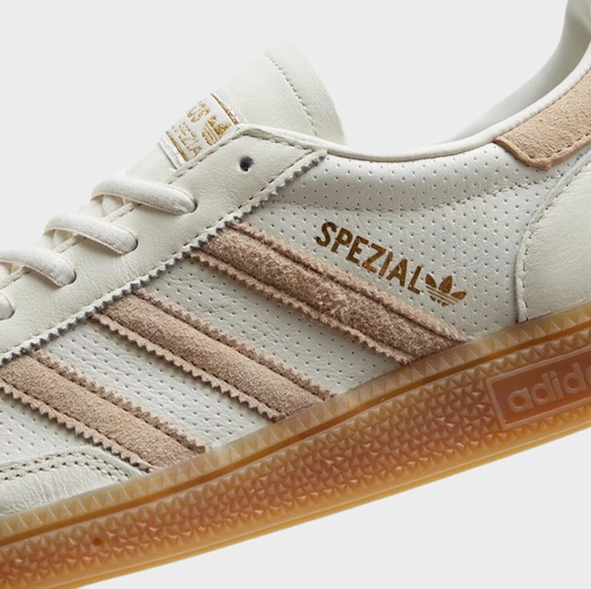 Multi Density Foam Layering Adidas Handball Spezial OG JD White / Brown