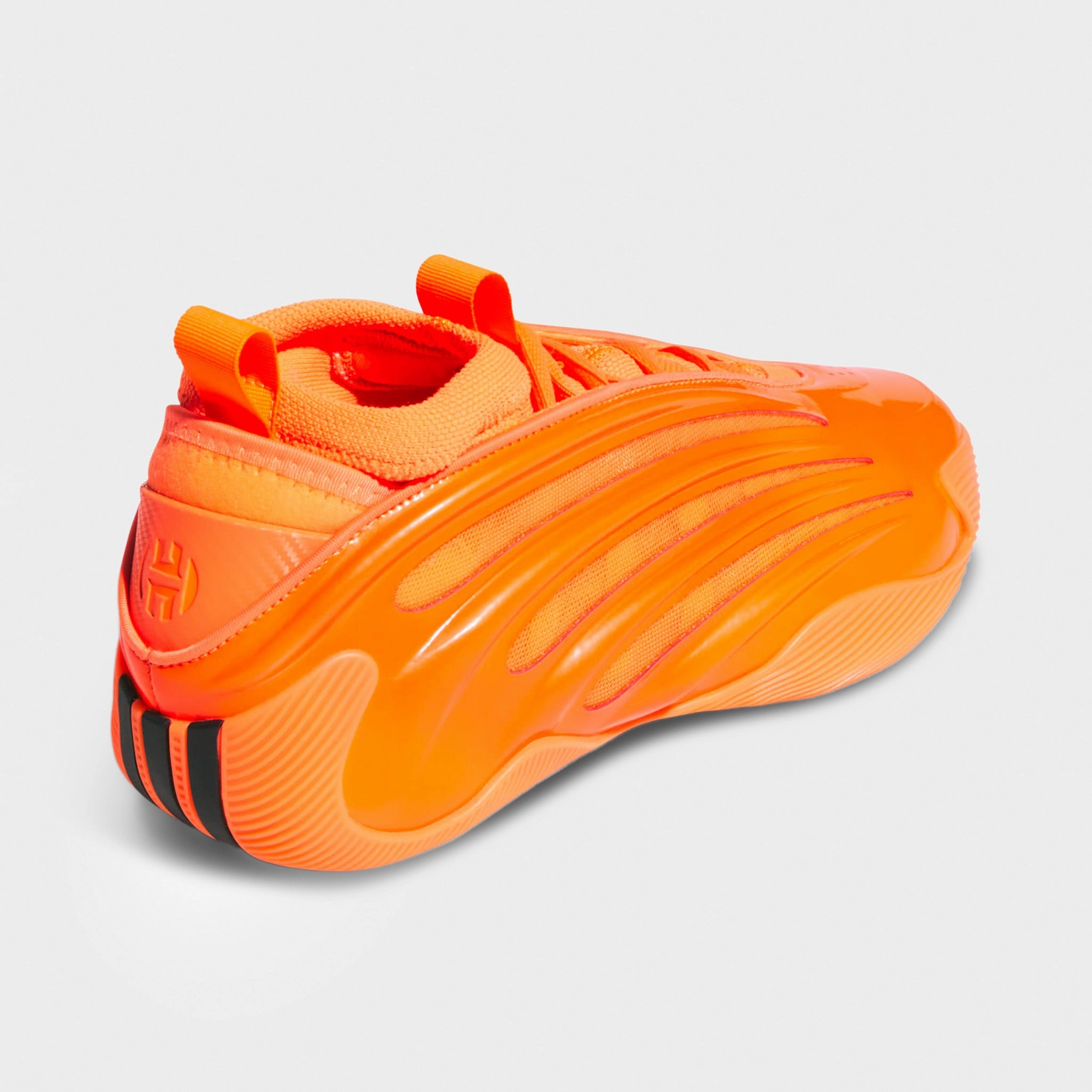 adidas Harden Volume 9 Orange / Black Compression Fit Collar Casual Wear