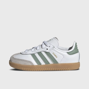 Hyper Compression adidas Infants' Samba OG White / Silver Green - Gum