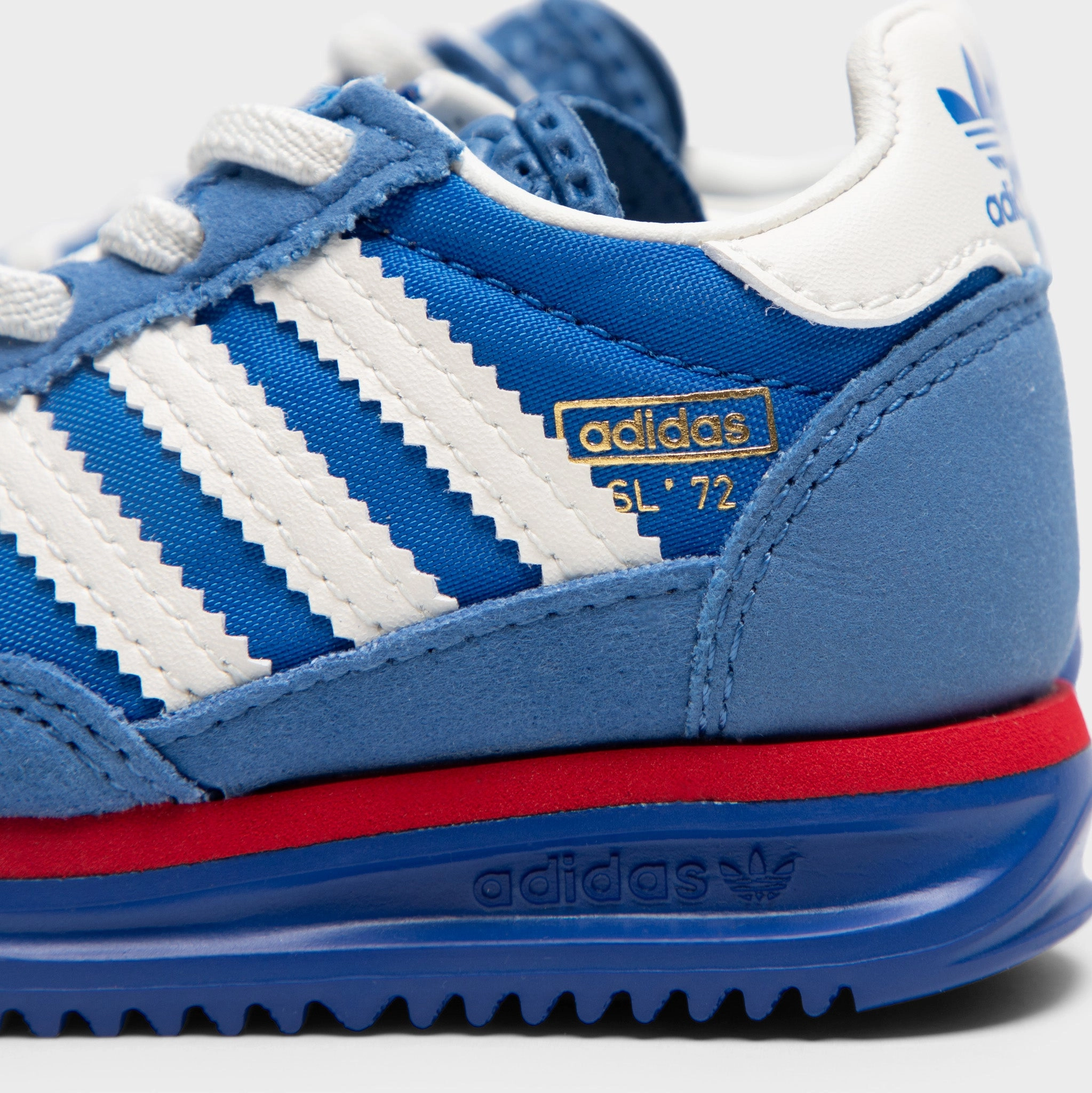 Cushioned Upper adidas Infants' SL 72 Blue / White - Red