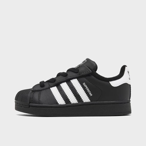 Recycled Material Blend Quick Grip adidas Infants' Superstar II Black / White