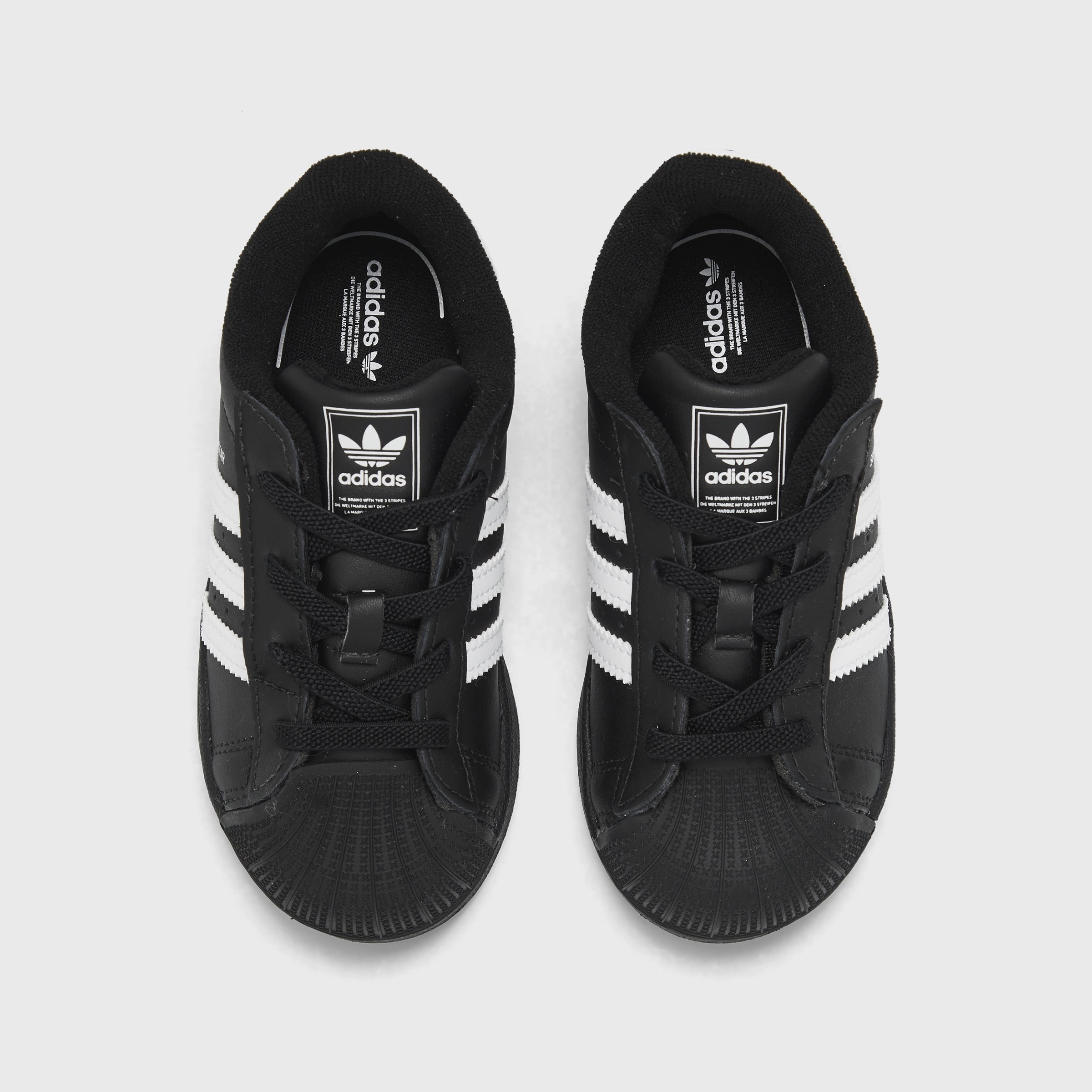 Static Dissipative Maximum Cushioning adidas Infants' Superstar II Black / White