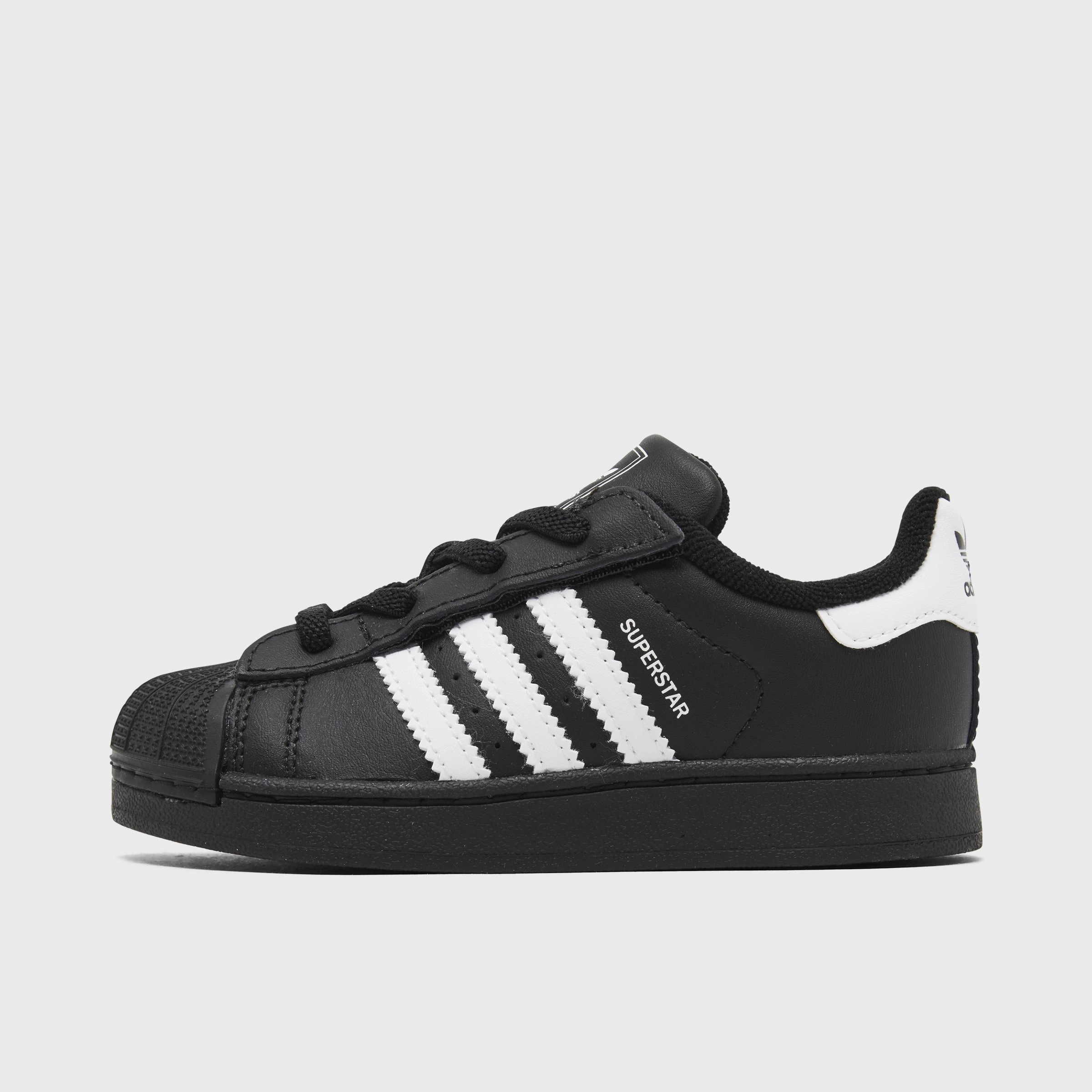 Recycled Material Blend Quick Grip adidas Infants' Superstar II Black / White