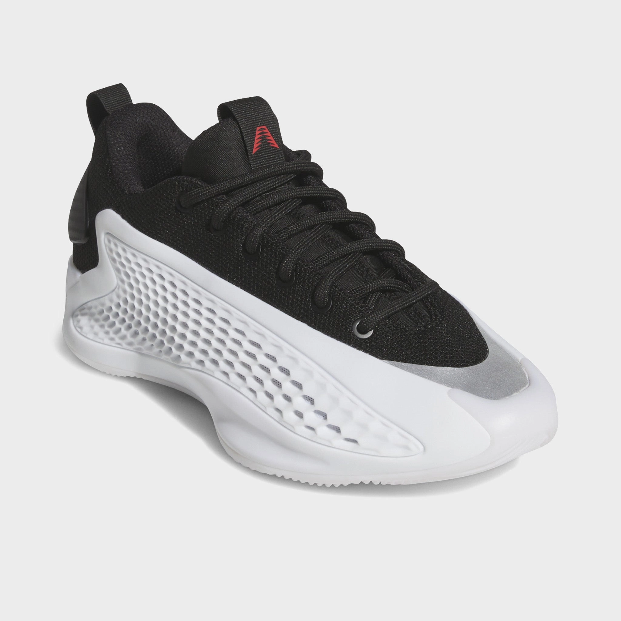 adidas Juniors' Anthony Edwards 1 Low White / Black - Red Step By Step