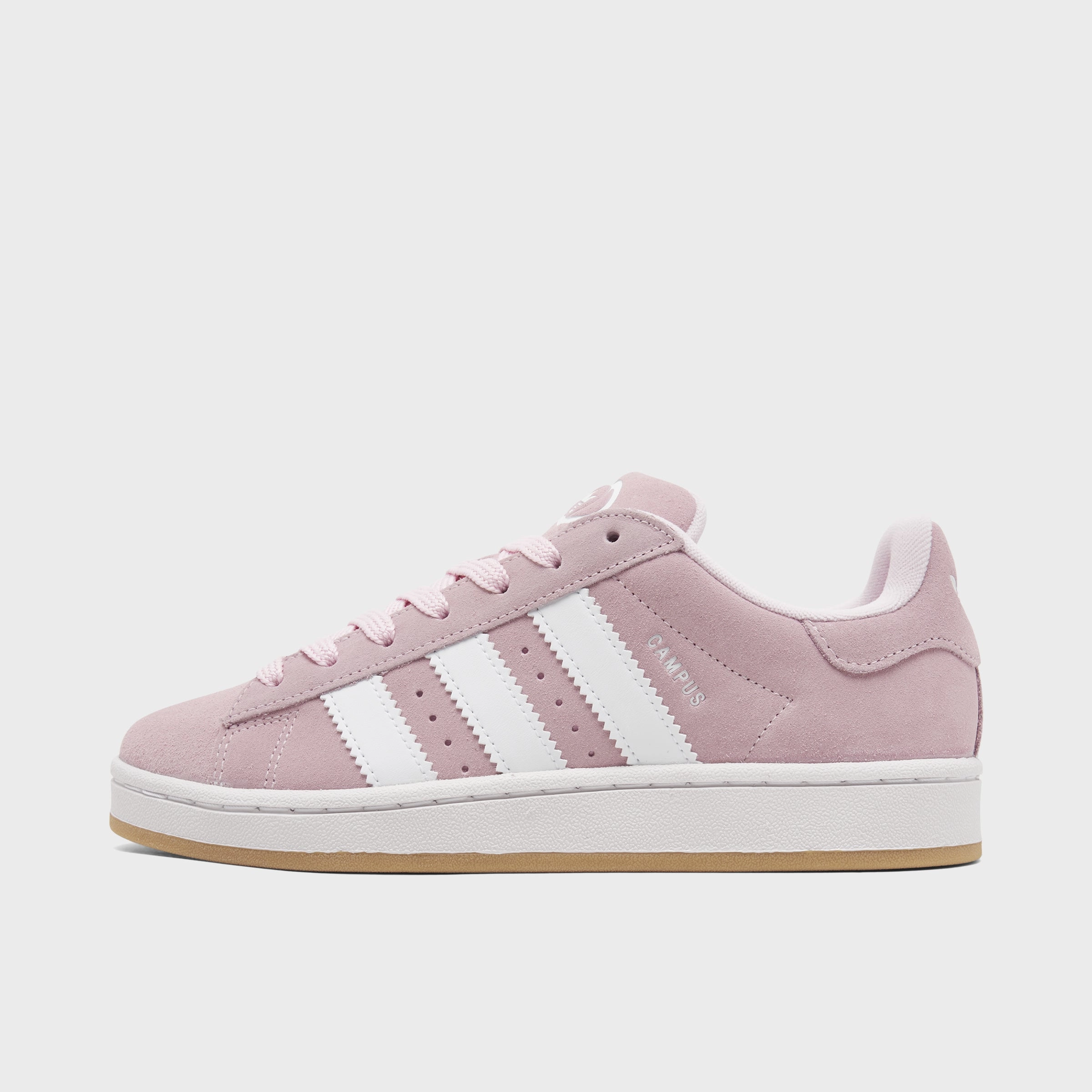 adidas Juniors' Campus 00s Clear Pink / White - Gum Speed Runner Weekend Fit
