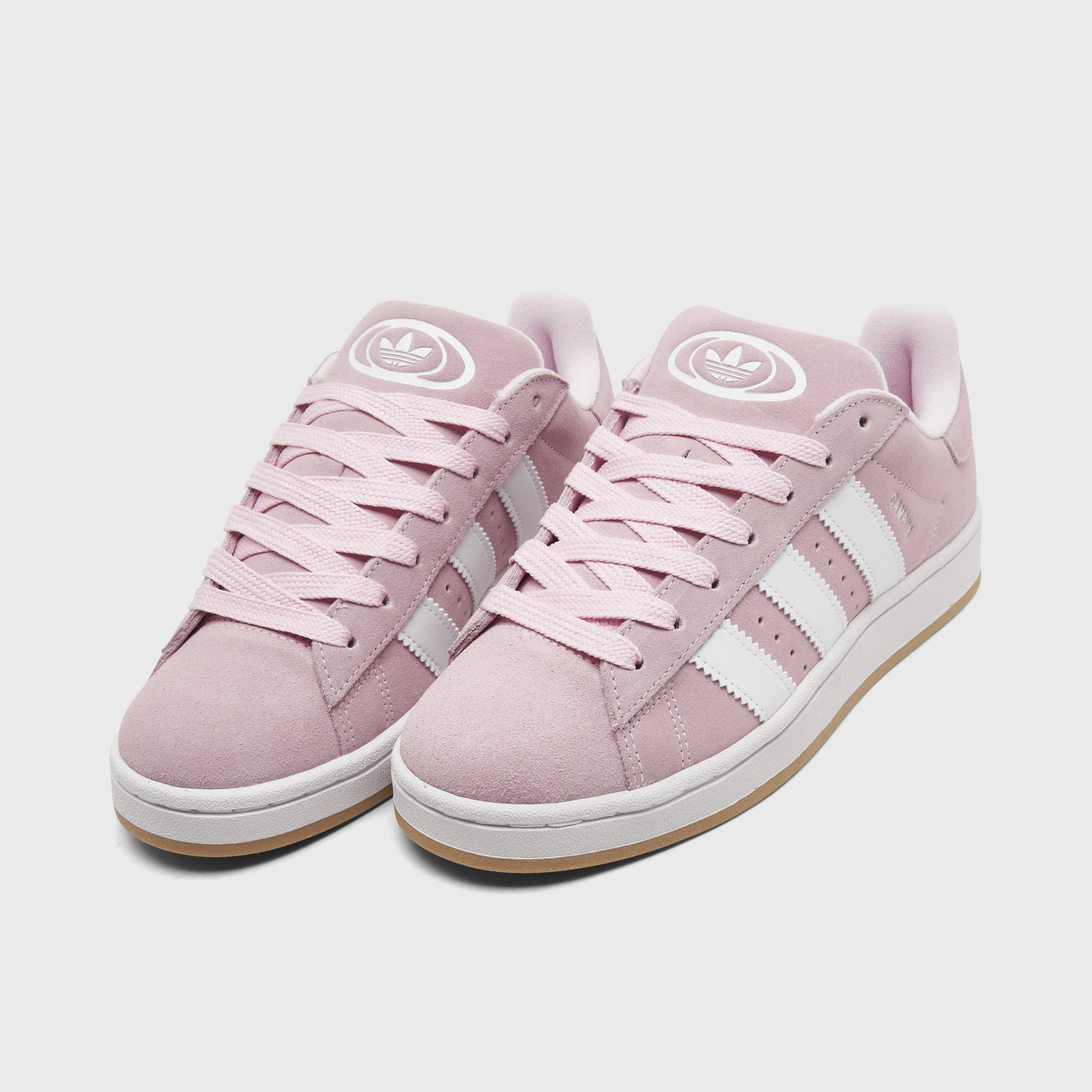 adidas Juniors' Campus 00s Clear Pink / White - Gum Ergo Touch