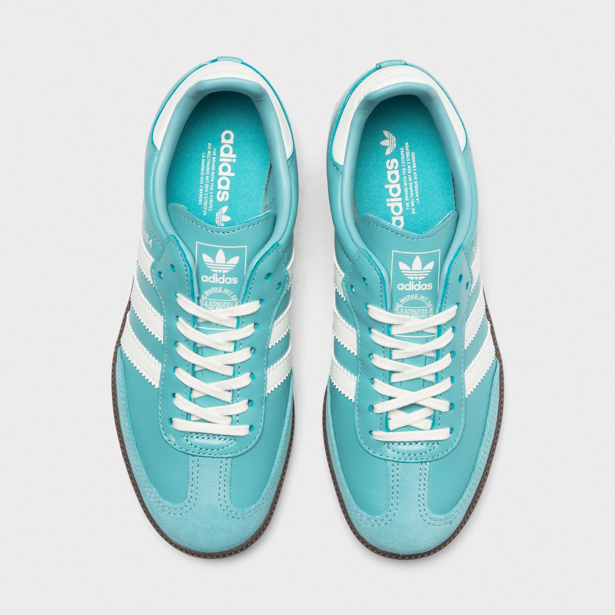Ergo Touch Balanced Ride adidas Juniors' Samba OG Mint / Off White - Gum