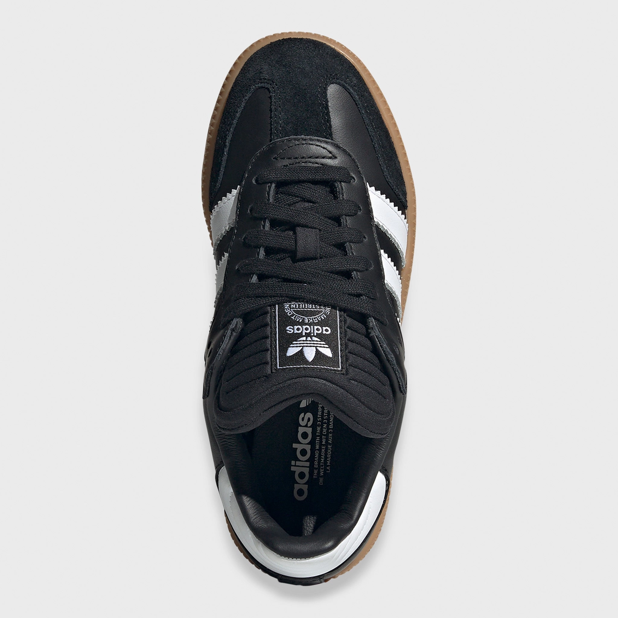 Trendy Wear Balanced Frame adidas Juniors' Samba XLG Core Black / Footwear White - Gum