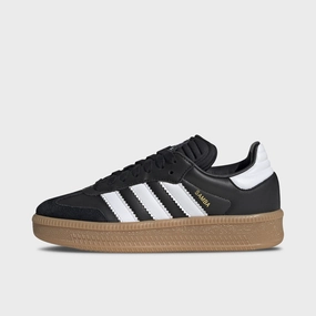 Seamless Upper Smart Style adidas Juniors' Samba XLG Core Black / Footwear White - Gum