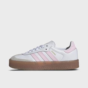 Run Style Day Long adidas Juniors' Sambae White / Clear Pink - Gold Metallic