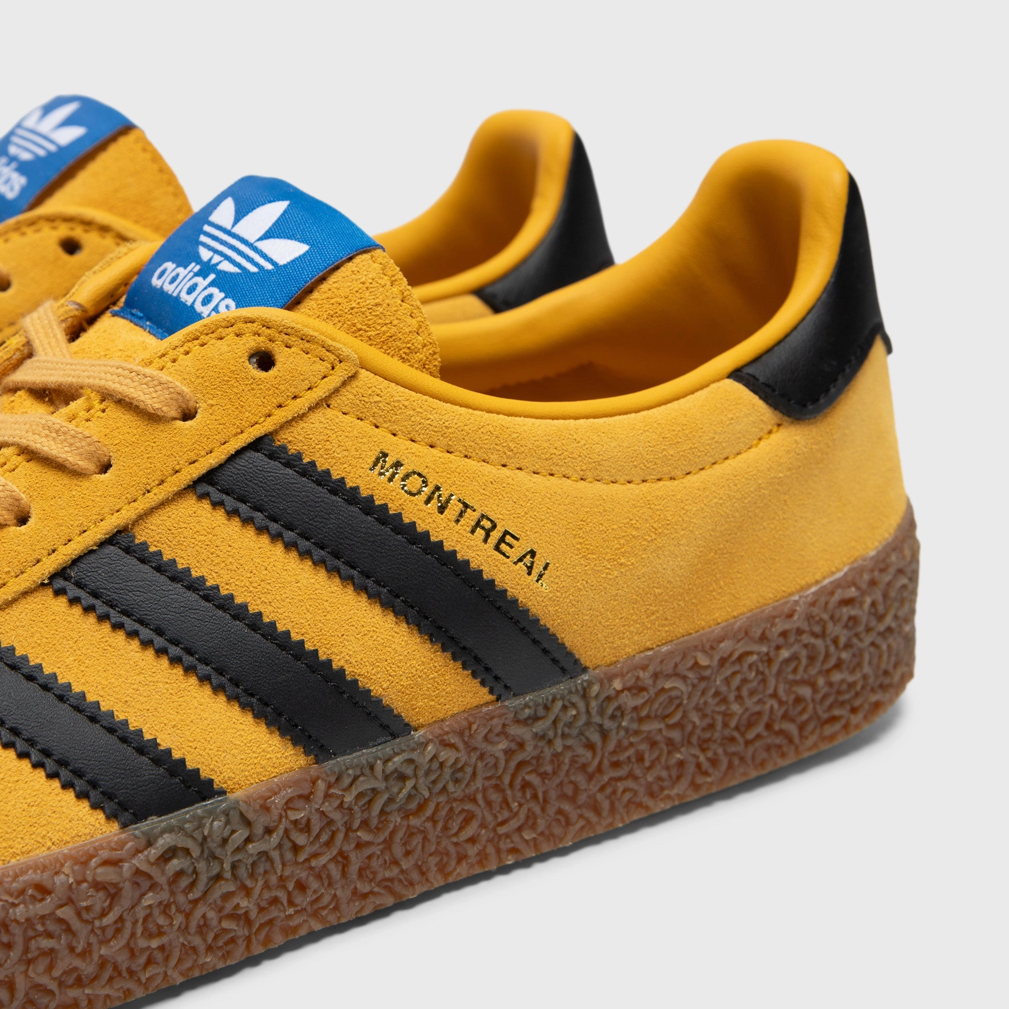 Adidas Montreal RM Yellow / Black - Gum workout mode Weather Resistant Coating