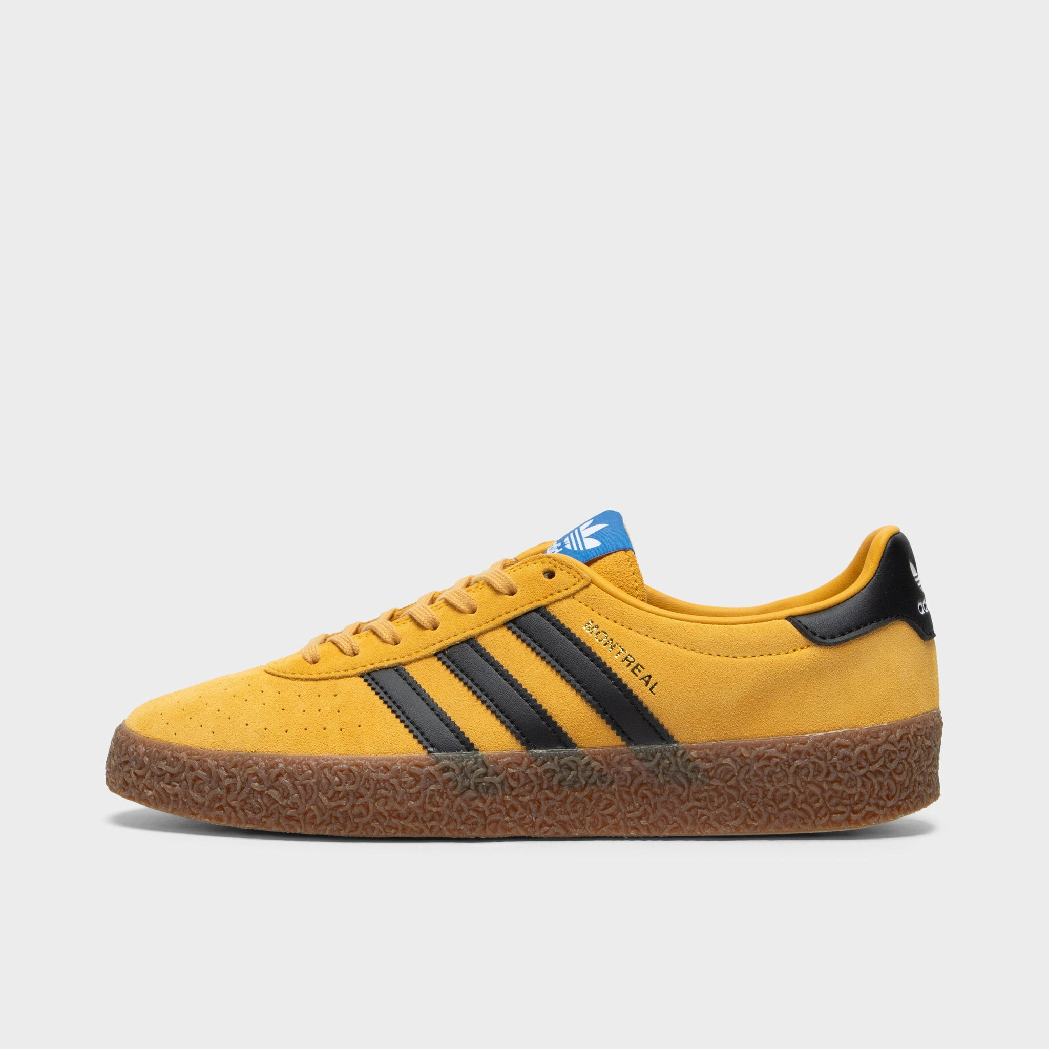Street Fashion Shock Dispersing Adidas Montreal RM Yellow / Black - Gum