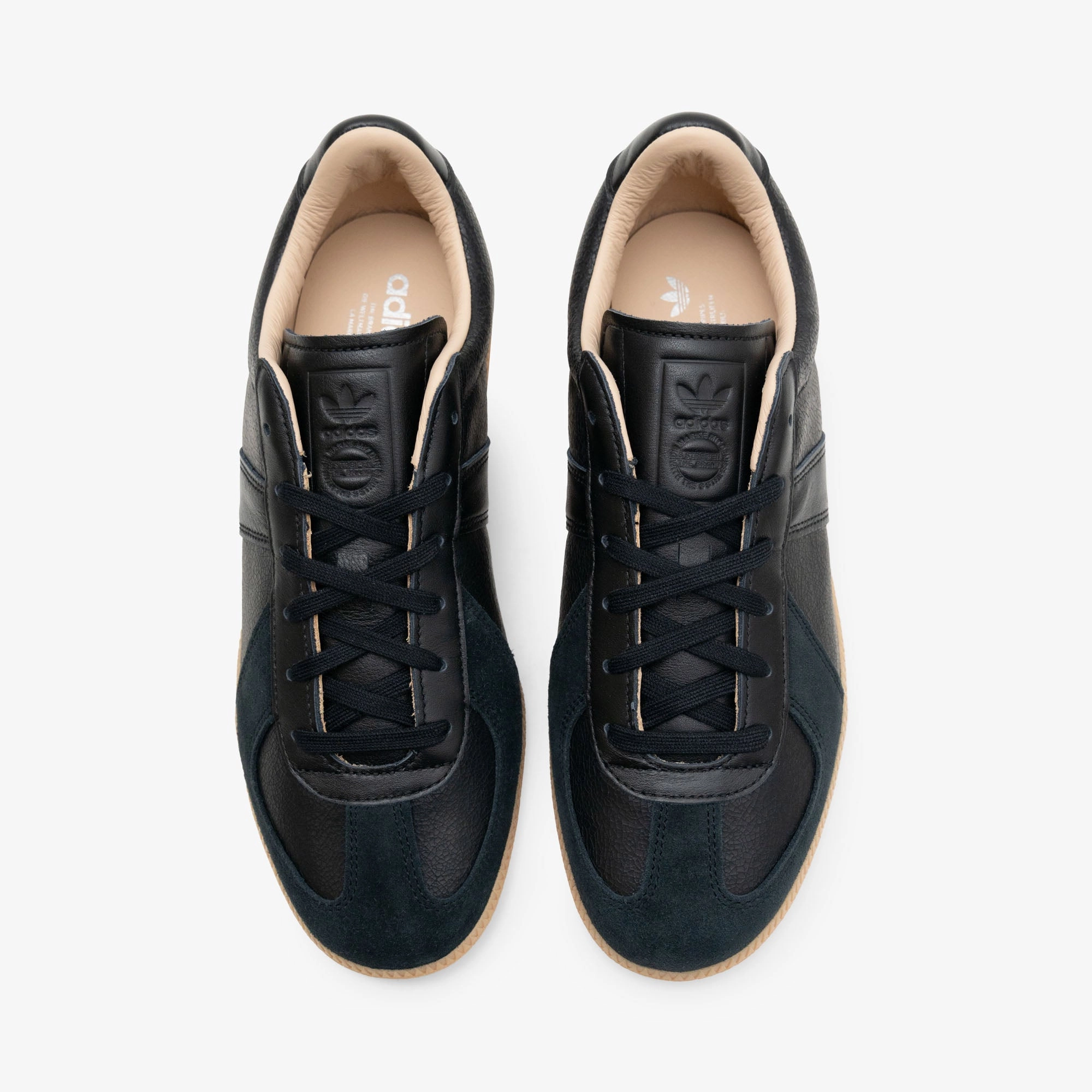 adidas Originals BW Army Lux Core Black / Core Black - Gum Compression Activated Foam Arch Technology