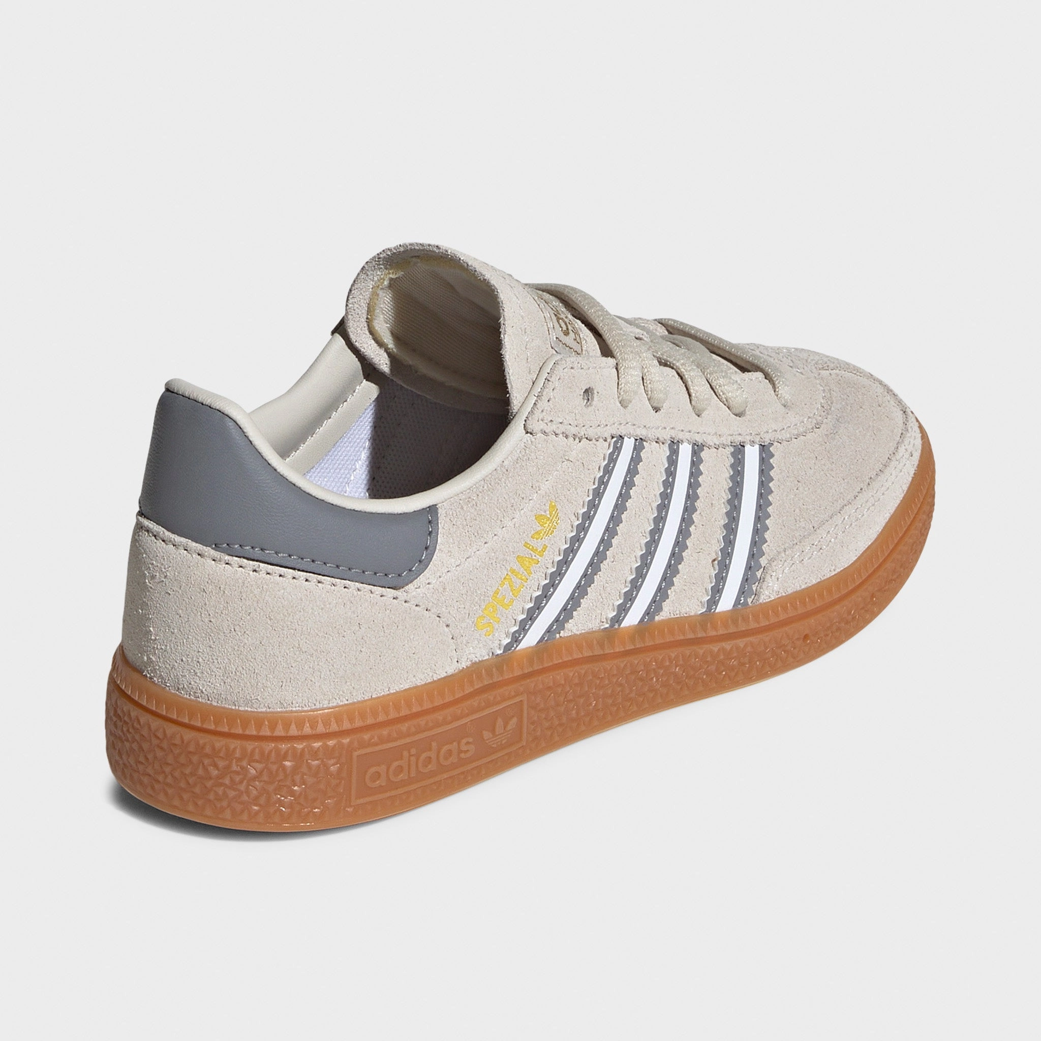 adidas Originals Children's Handball Spezial Alumina / Footwear White ` Arch Fit Upgraded look