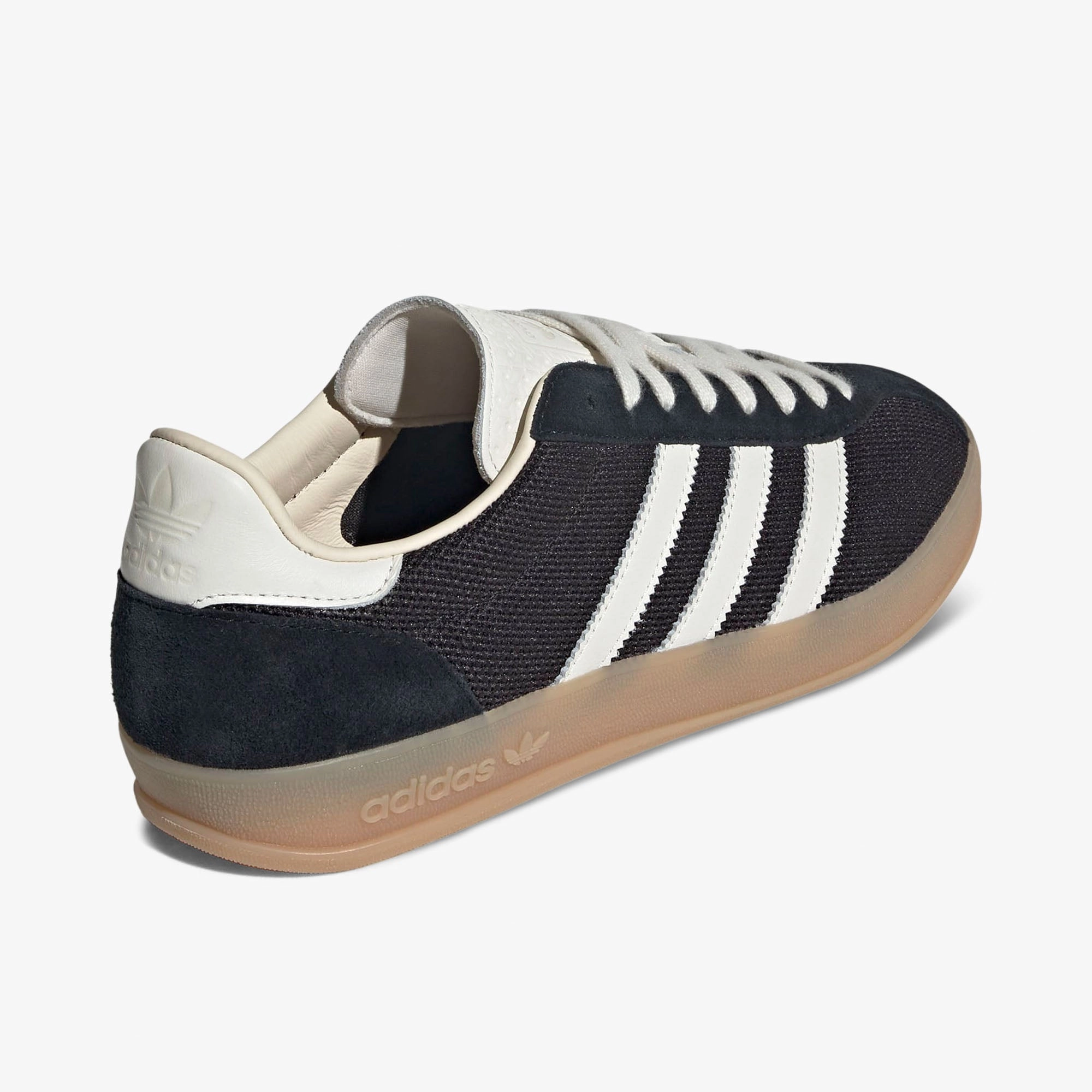 Anti Friction Collar Double Stitched adidas Originals Gazelle Indoor Pro Core Black / Off White - Warm Sandstone