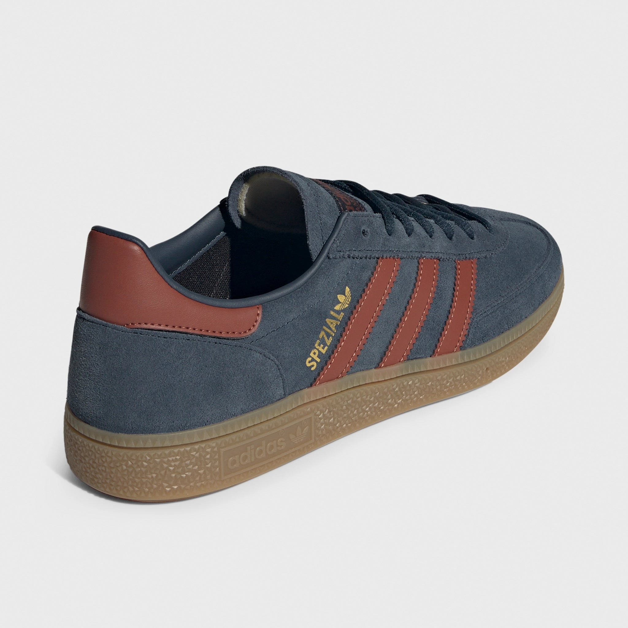 No Break In Design adidas Originals Handball Spezial Aurora Ink / Wild Sepia