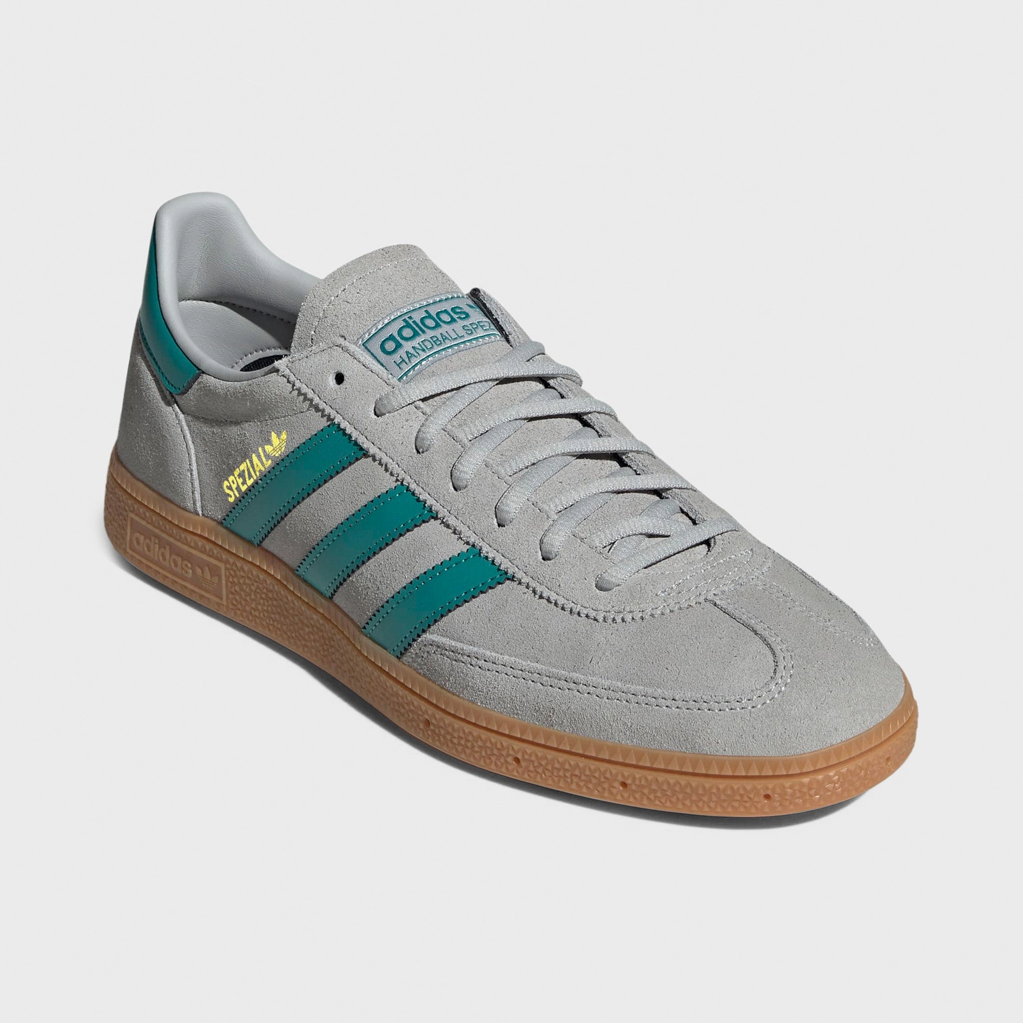 Cool Look adidas Originals Handball Spezial Grey / Pure Tea - Gold