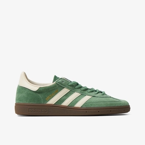 adidas Originals Handball Spezial Preloved Green / Cream White Lace   Up Closure Iconic wear