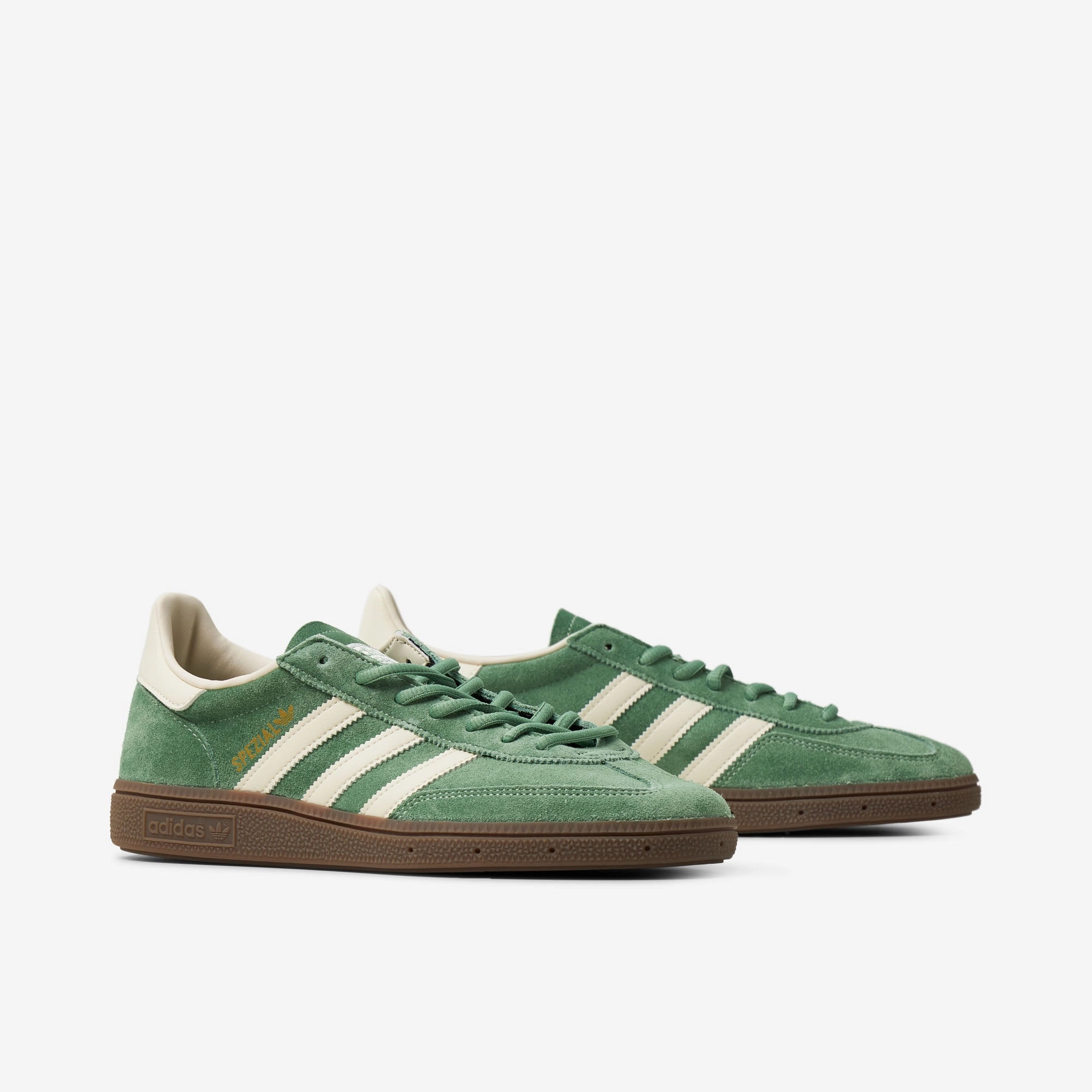 adidas Originals Handball Spezial Preloved Green / Cream White Foot Contouring