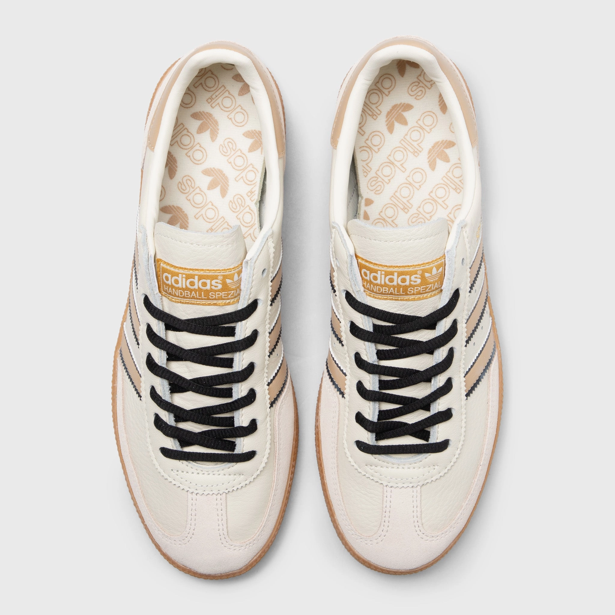 adidas Originals Handball Spezial Tan / Brown - Navy Supportive Footbed