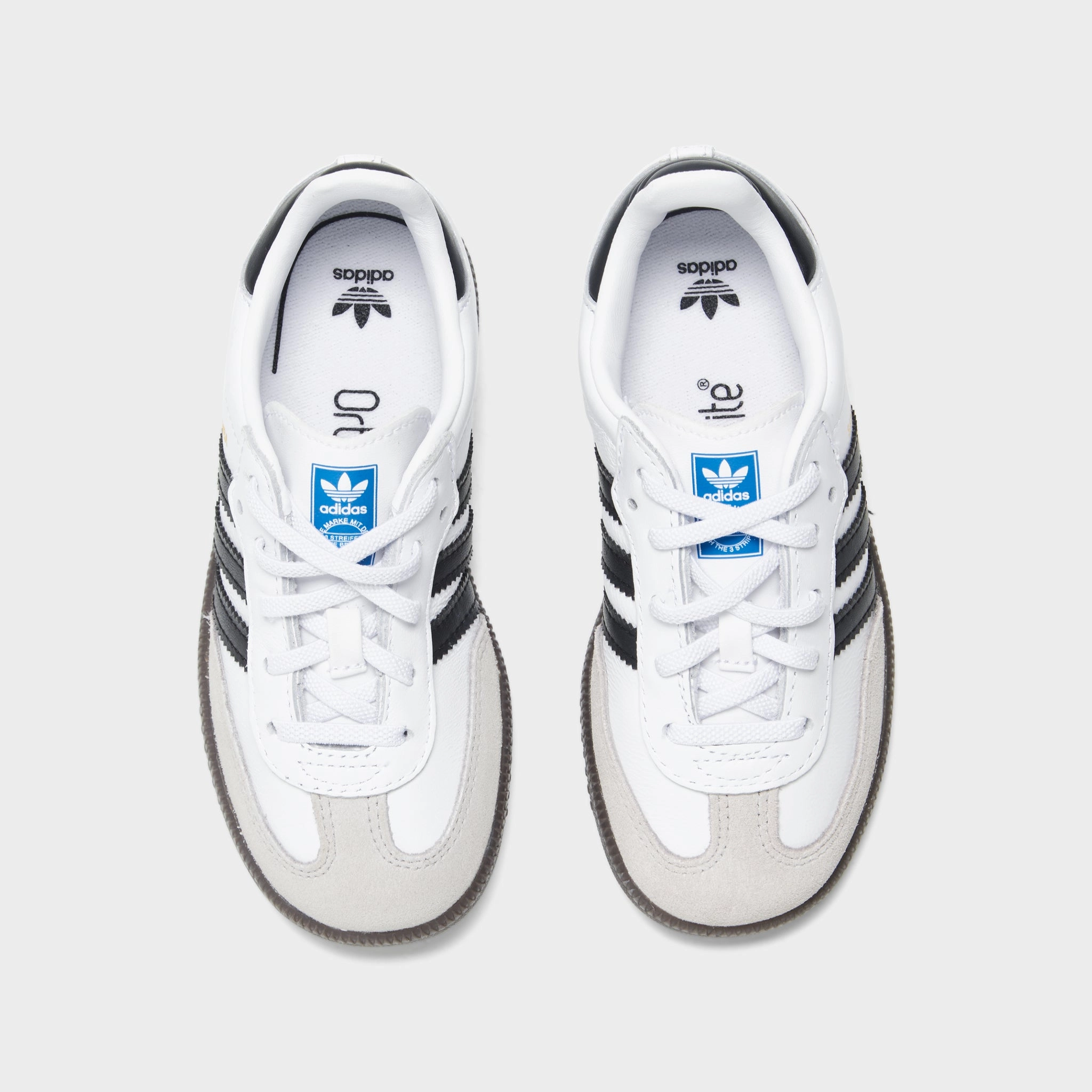 Shock Absorbing Technology Comfortable Footbed adidas Originals Infants' Samba OG Cloud White / Core Black - Gum