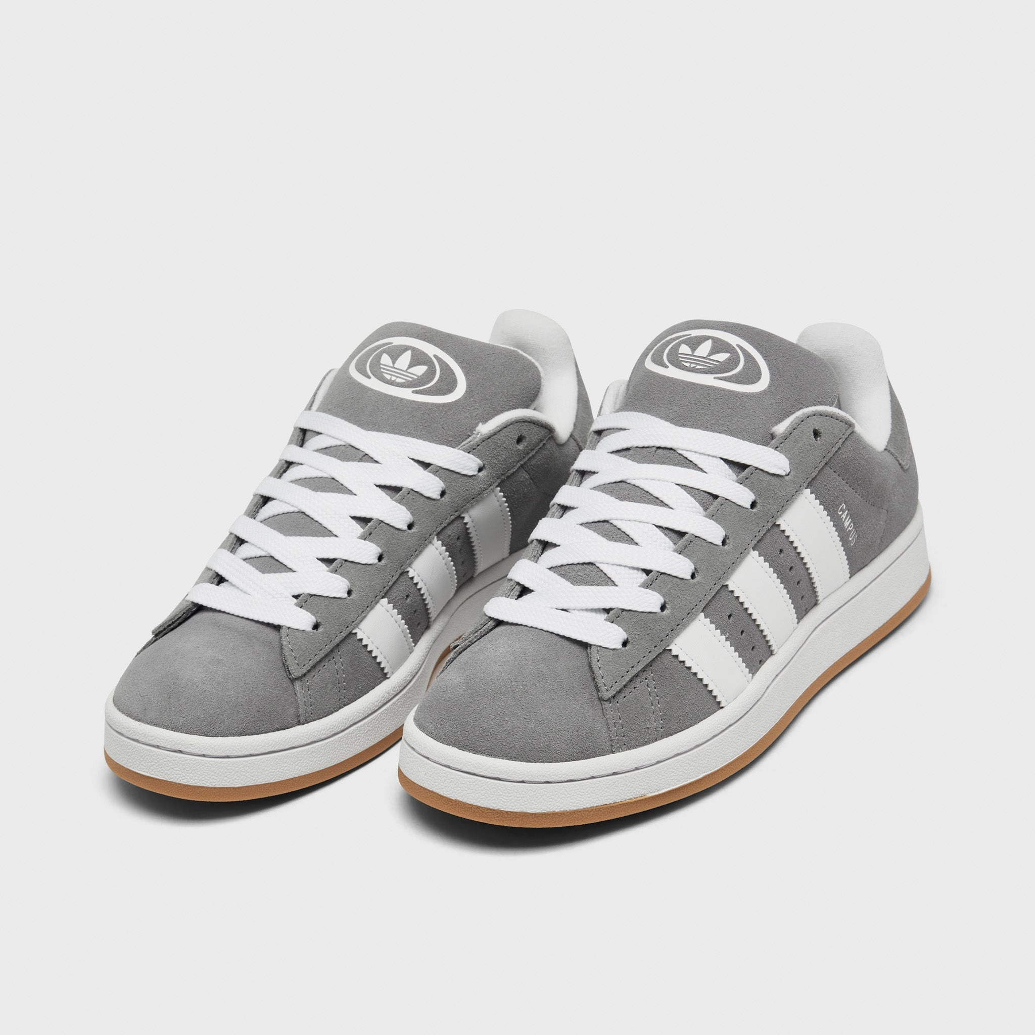 adidas Originals Juniors' Campus 00's Grey Heather / White Tailored lining Outsole Grip